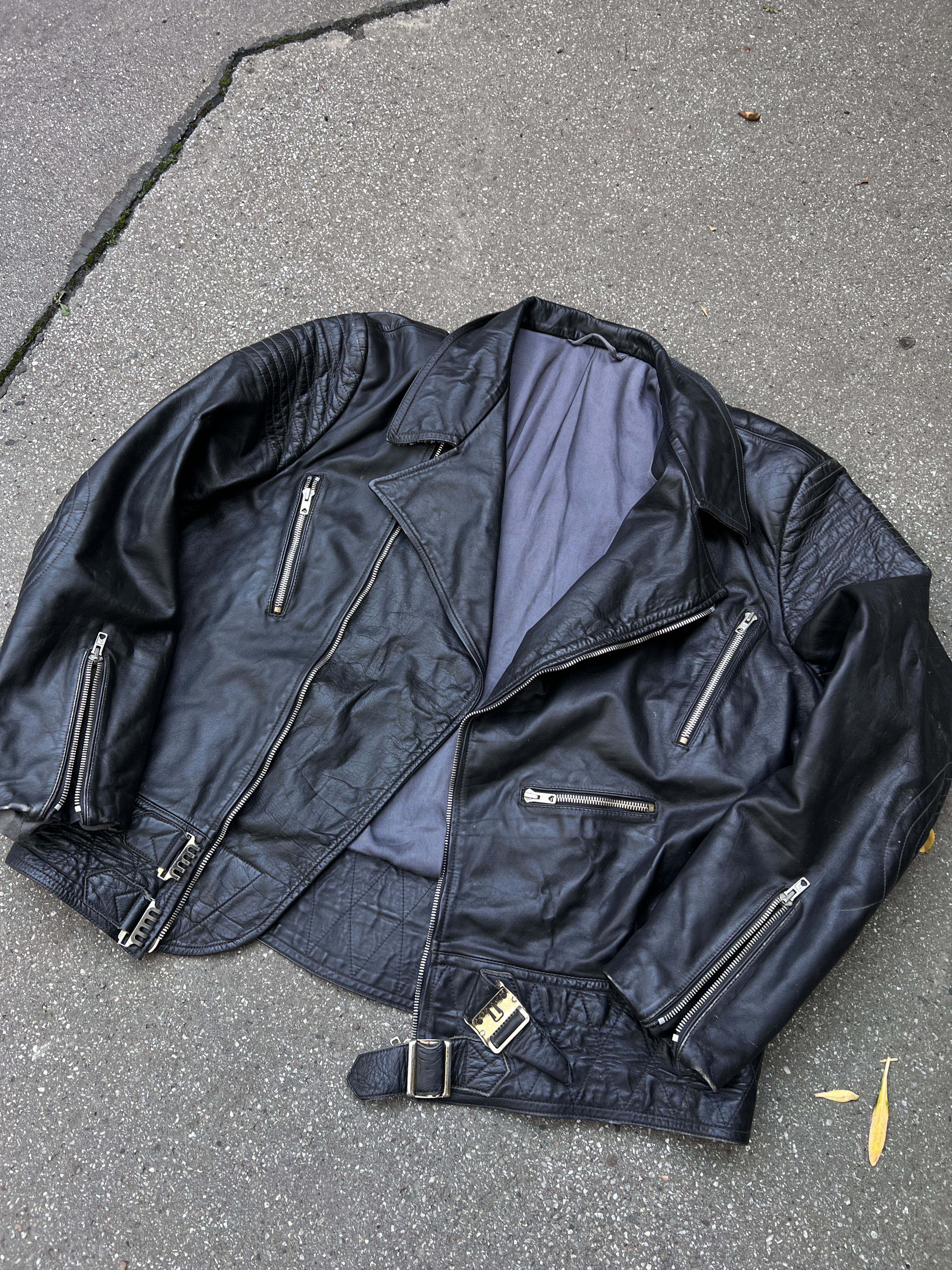 Hysteric Glamour Vintage leather jacket rick owens balenciaga LGB style y2k Size US L / EU 52-54 / 3 - 11 Thumbnail