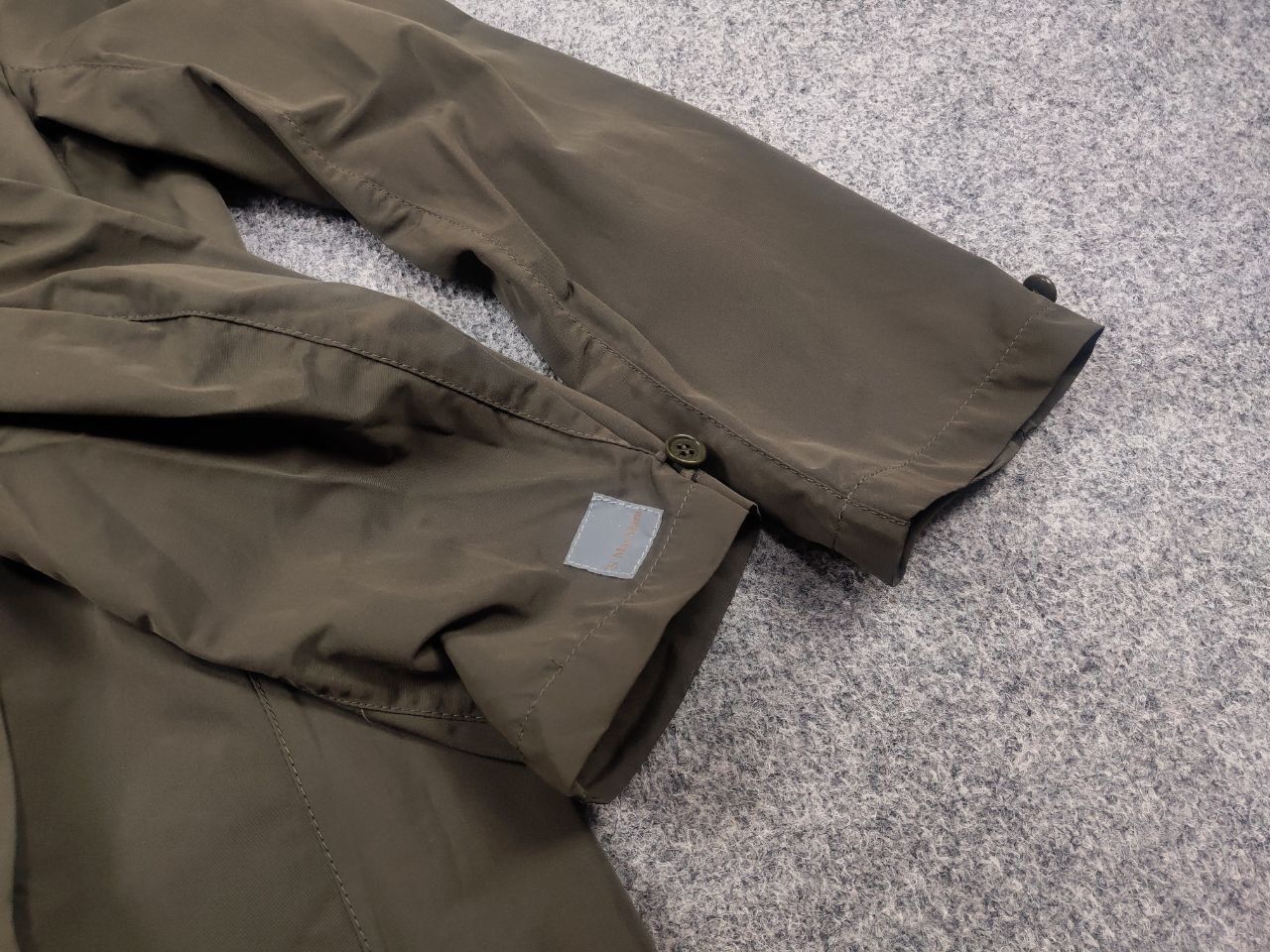 Max Mara 'S Max Mara Italy Design long khaki raincoat hooded Jacket Size M / US 6-8 / IT 42-44 - 8 Thumbnail