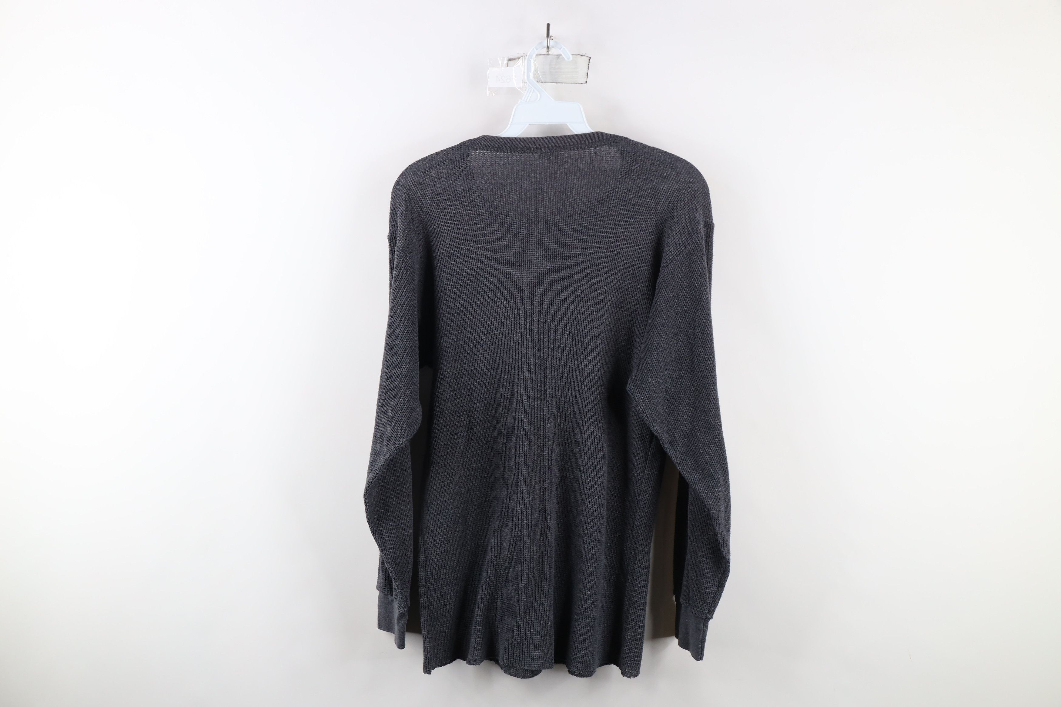 Vintage Vintage 90s Streetwear Long Sleeve Thermal Knit T-Shirt USA Size US XL / EU 56 / 4 - 7 Thumbnail