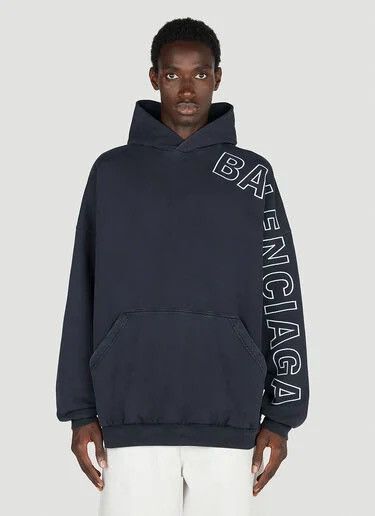 Balenciaga Logo hoodie Size US L / EU 52-54 / 3 - 1 Thumbnail