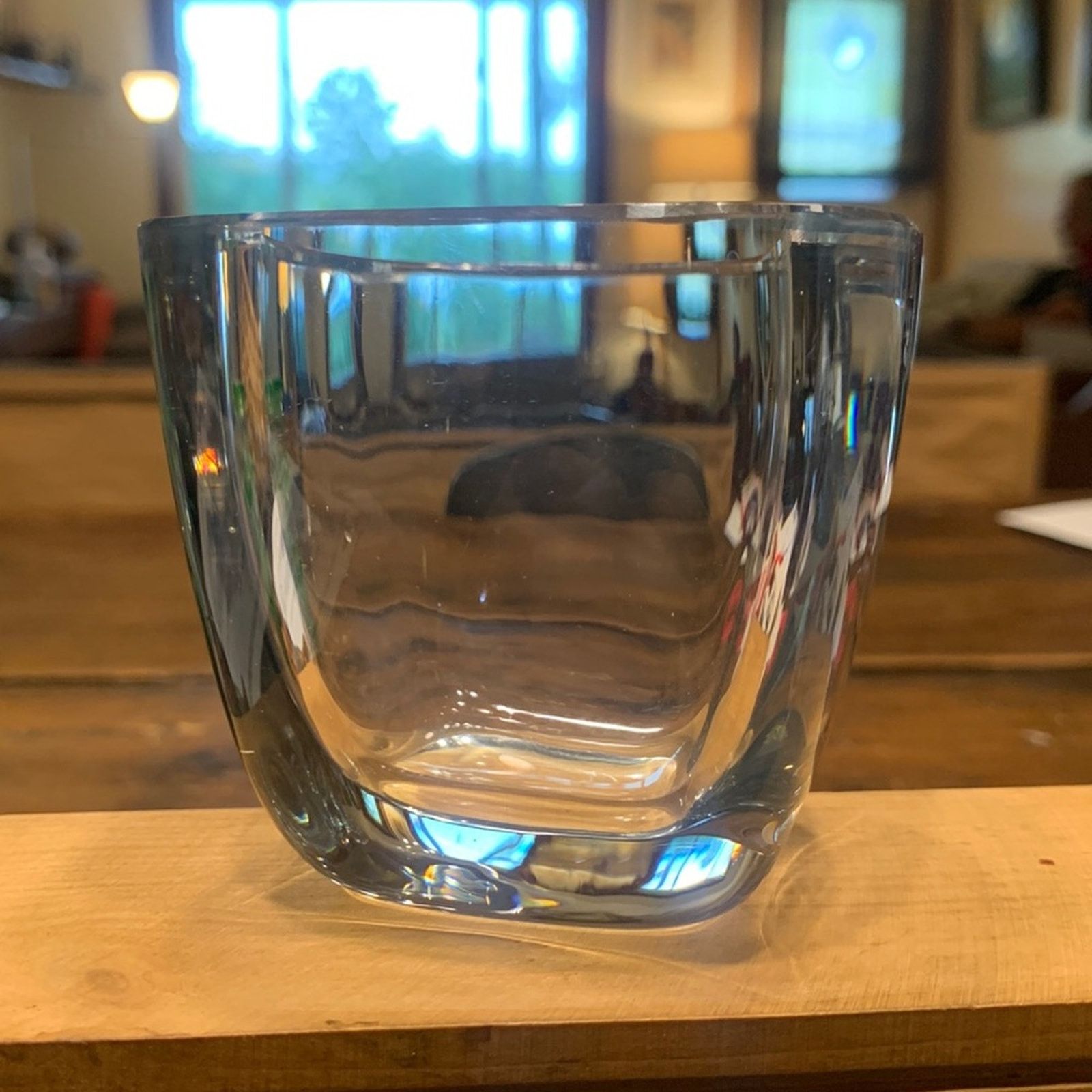 Vintage Sweden 30's-60's crystal glass bowl vase possibly Stromberg Size ONE SIZE - 2 Thumbnail