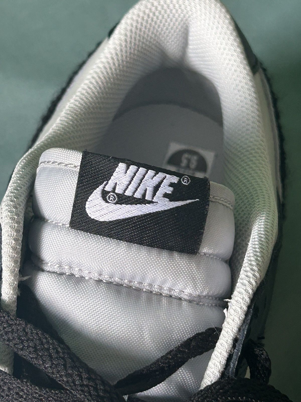Nike Nike Dunk Low Chenille Swoosh 2022 Size US 9.5 / EU 42-43 - 8 Thumbnail