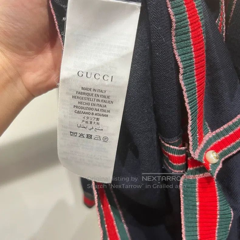 Gucci Gucci Wool knitted cardigan coat Size M / US 6-8 / IT 42-44 - 4 Thumbnail