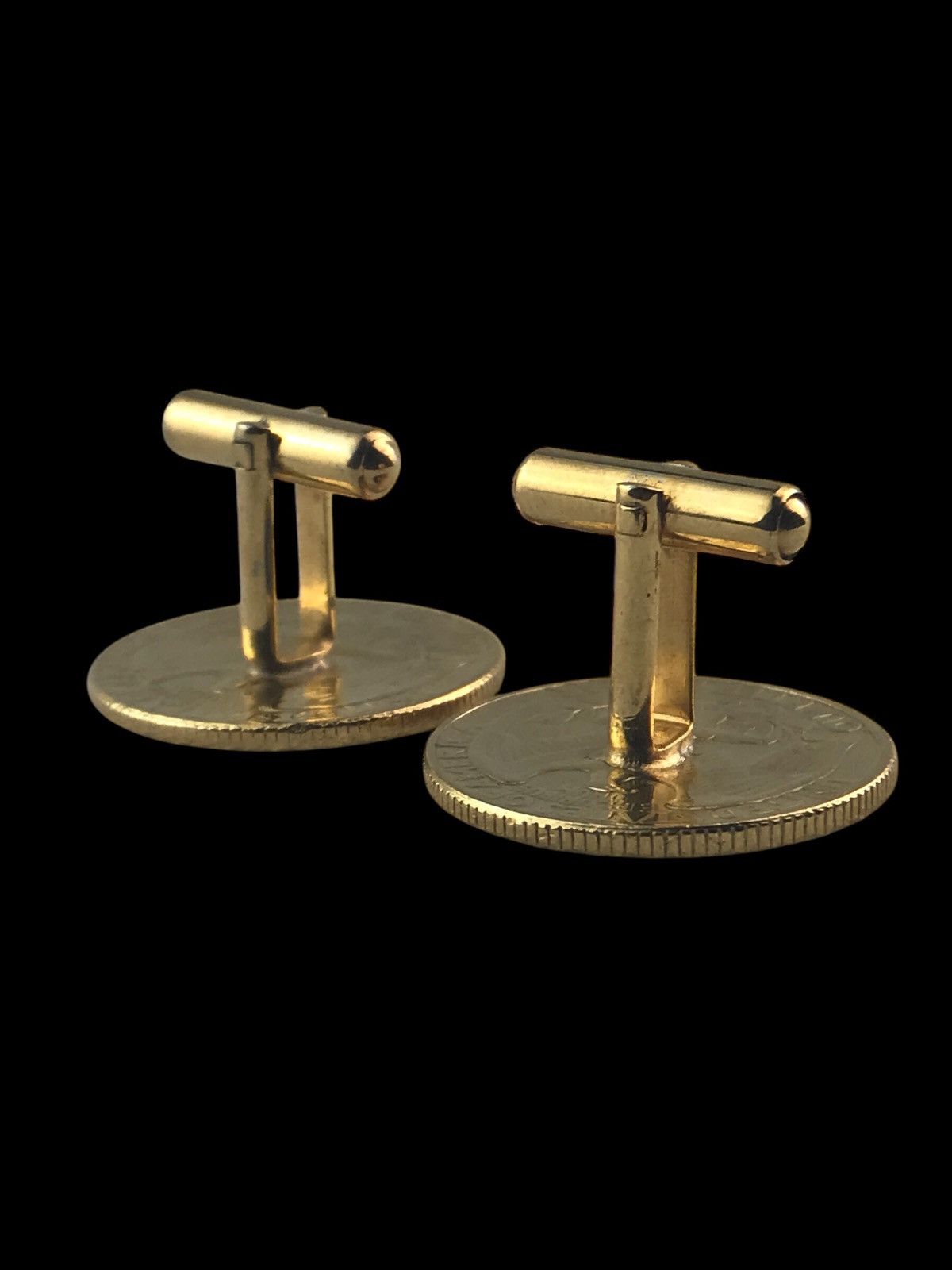 Vintage VINTAGE 1966 / 1970 WASHINGTON QUARTER CUFFLINKS Size ONE SIZE - 7 Thumbnail
