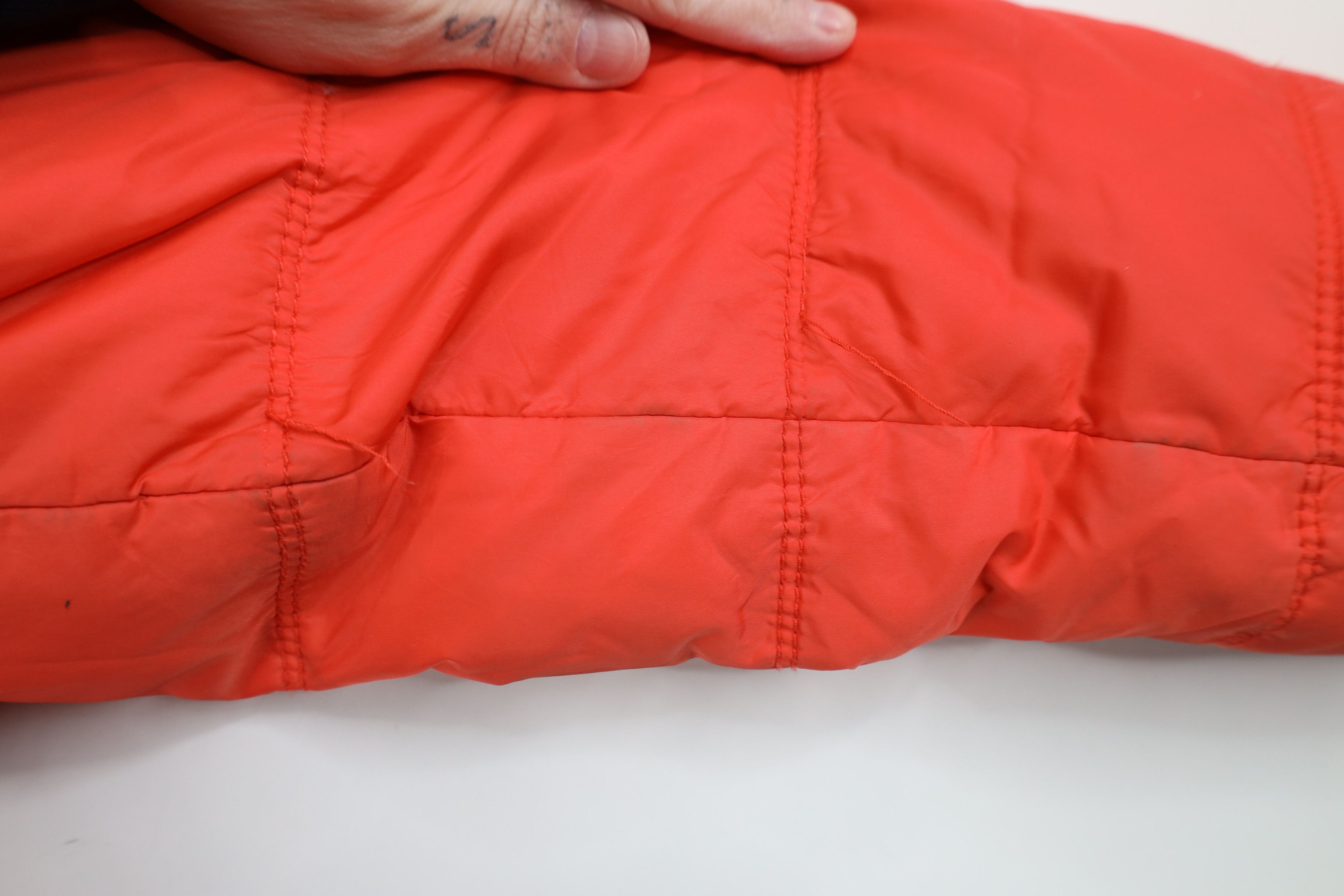 American Eagle Outfitters Vintage 90s Y2K American Eagle Cropped Puffer Jacket Orange Size M / US 6-8 / IT 42-44 - 6 Thumbnail