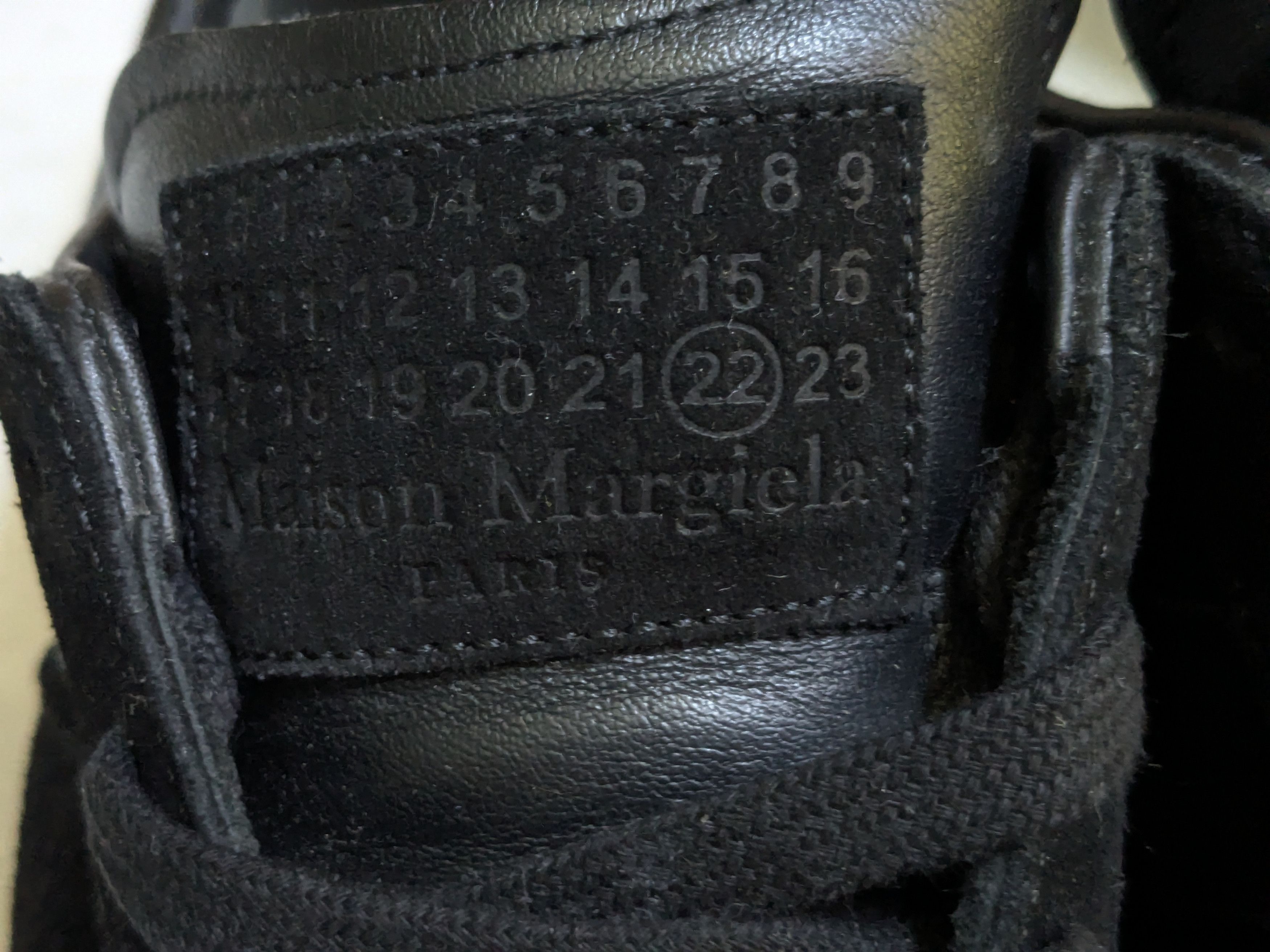 Maison Margiela Maison Margiela Replica GAT Black 11 44 Low Tops Size US 11 / EU 44 - 8 Thumbnail