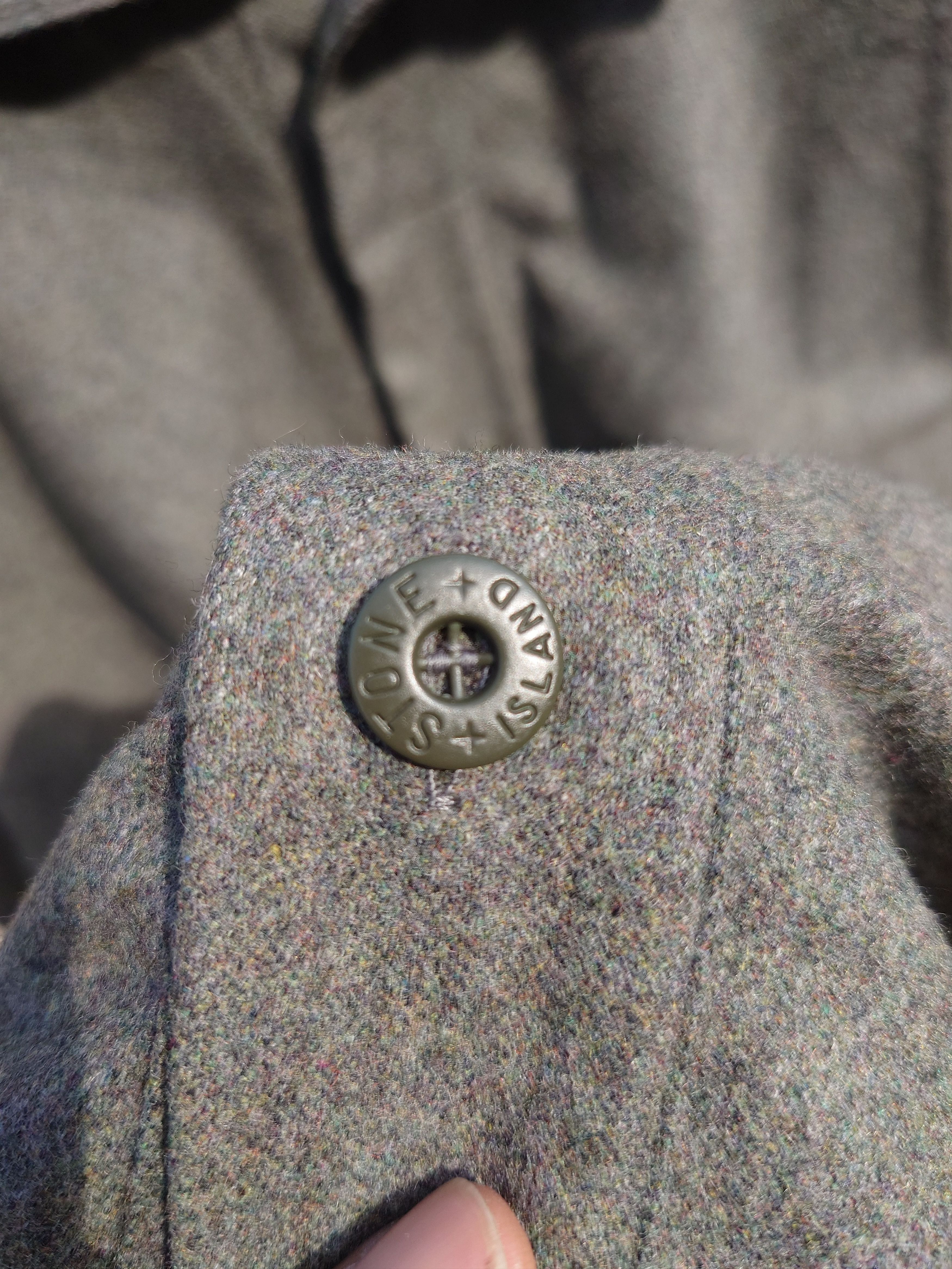 Stone Island Rare Stone Island AW 1994 Wool Field Jacket For Collector Size US L / EU 52-54 / 3 - 6 Thumbnail