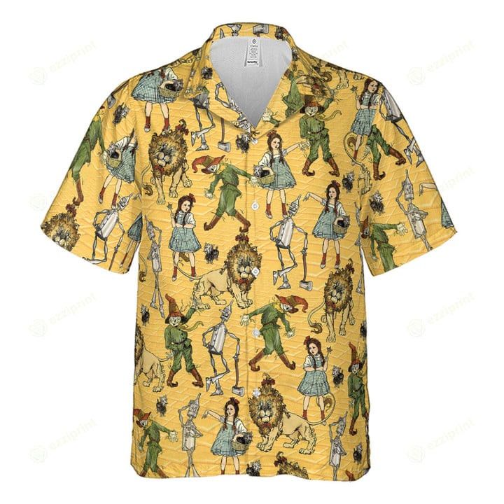 Other Magic Of Oz Characters Pattern Hawaiian Shirt Size US L / EU 52-54 / 3 - 2 Thumbnail