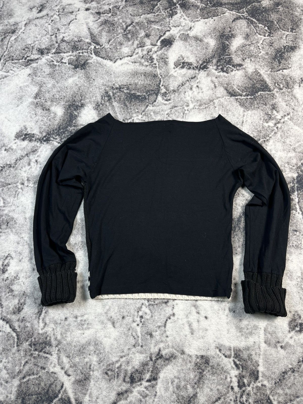 Dolce & Gabbana Dolce & Gabbana Beaded Logo Knit Sweater Size S / US 4 / IT 40 - 6 Thumbnail