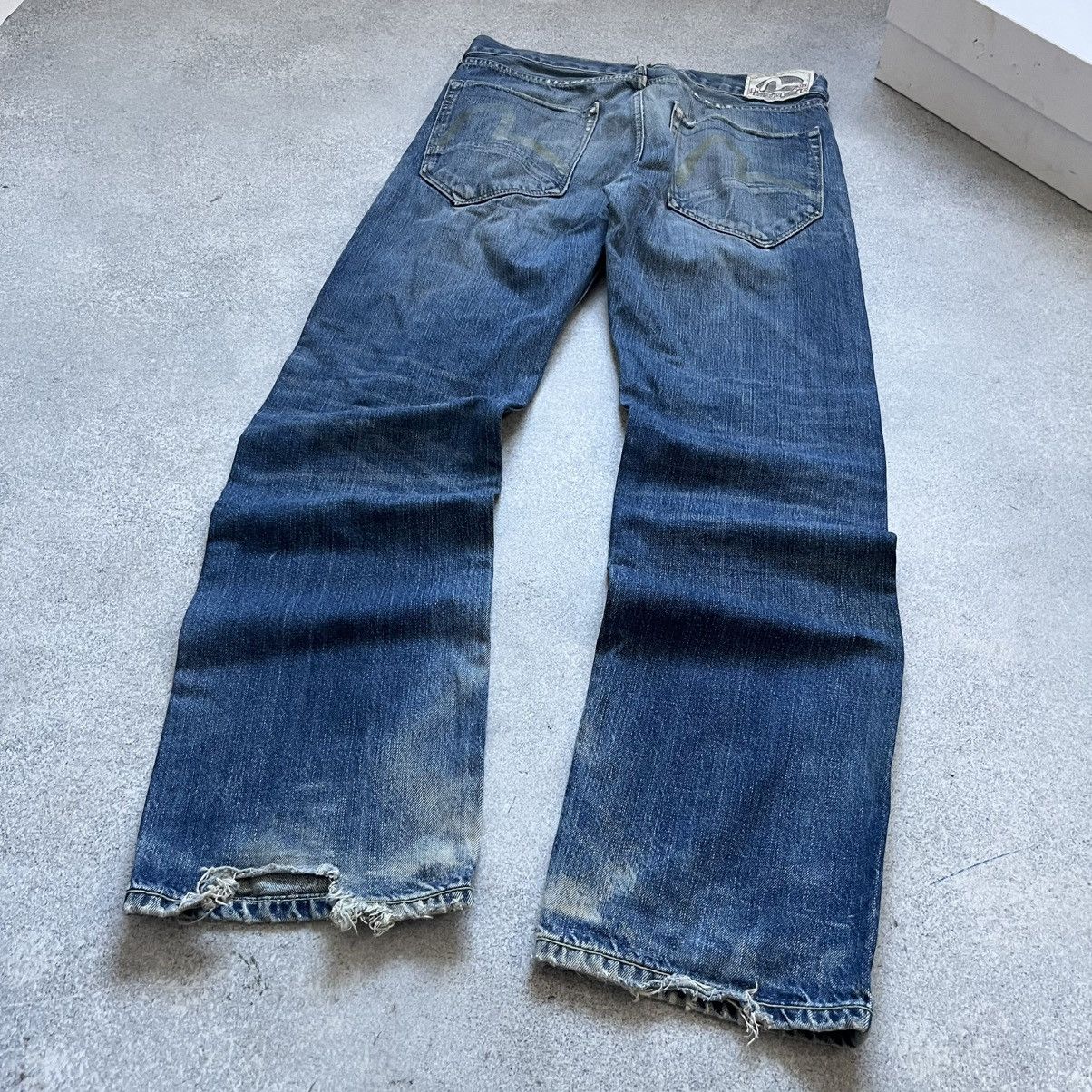 Evisu × Puma Evisu x Puma Jeans Baggy Y2K Size US 32 / EU 48 - 7 Thumbnail