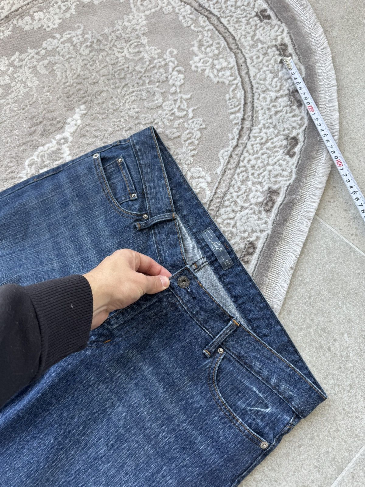 Levi's Vintage Levi’s 512 Bootcut Flared Blue Denim Jeans Y2K Size US 32 / EU 48 - 7 Thumbnail