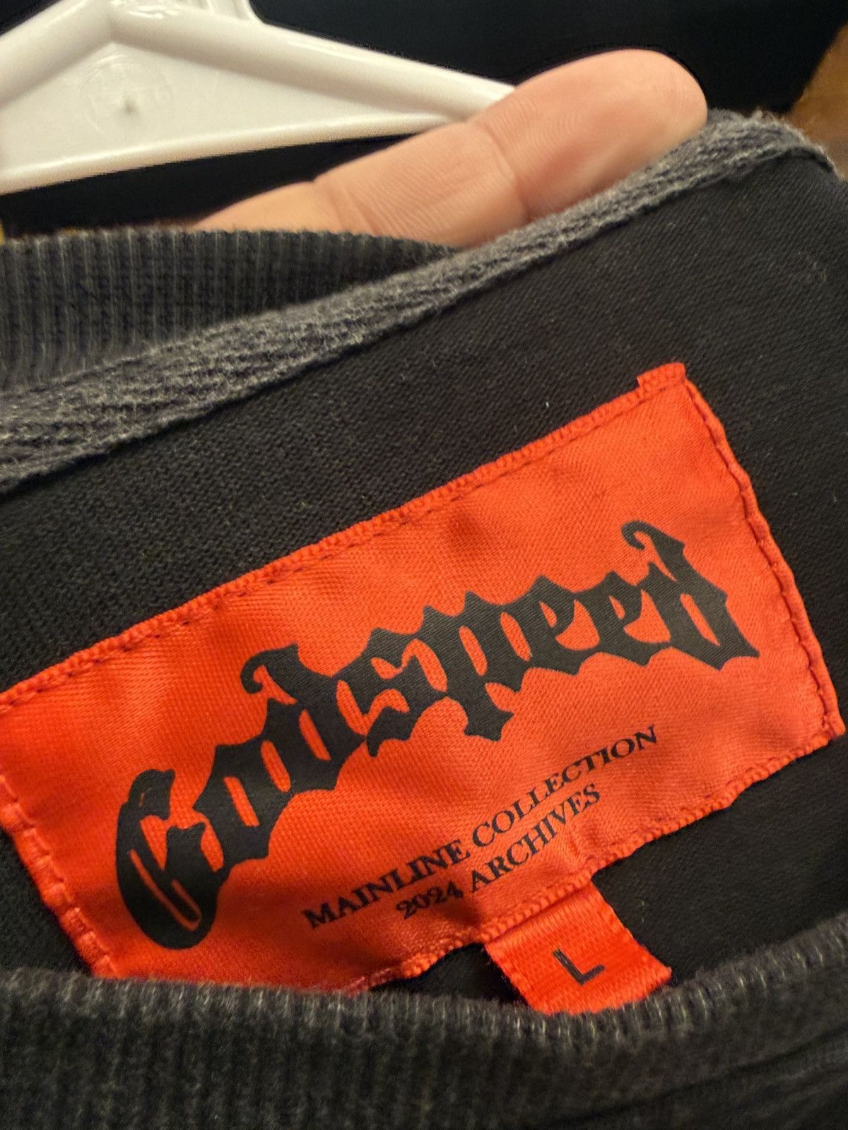 Godspeed Godspeed Baseball Long Sleeve Size Large Size US L / EU 52-54 / 3 - 8 Thumbnail