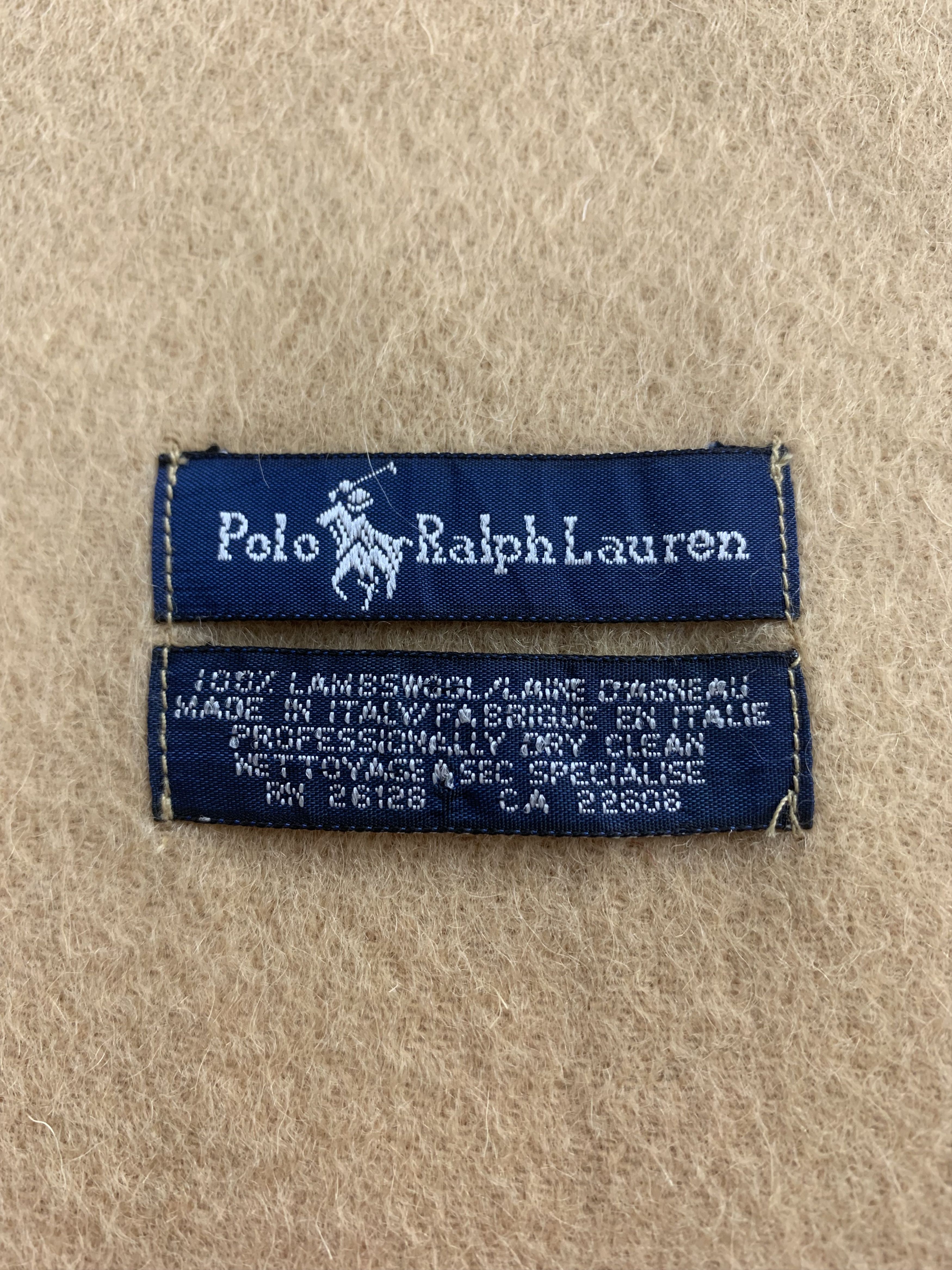 Polo Ralph Lauren Polo Ralph Lauren Scarf Wool Muffler Neck Wrap BL3086 Size ONE SIZE - 6 Thumbnail