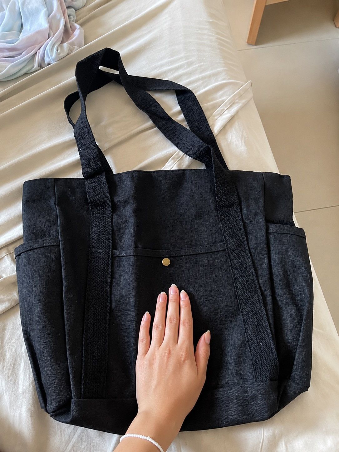 Other Korean Plaid Tote Bag Size ONE SIZE - 1 Thumbnail