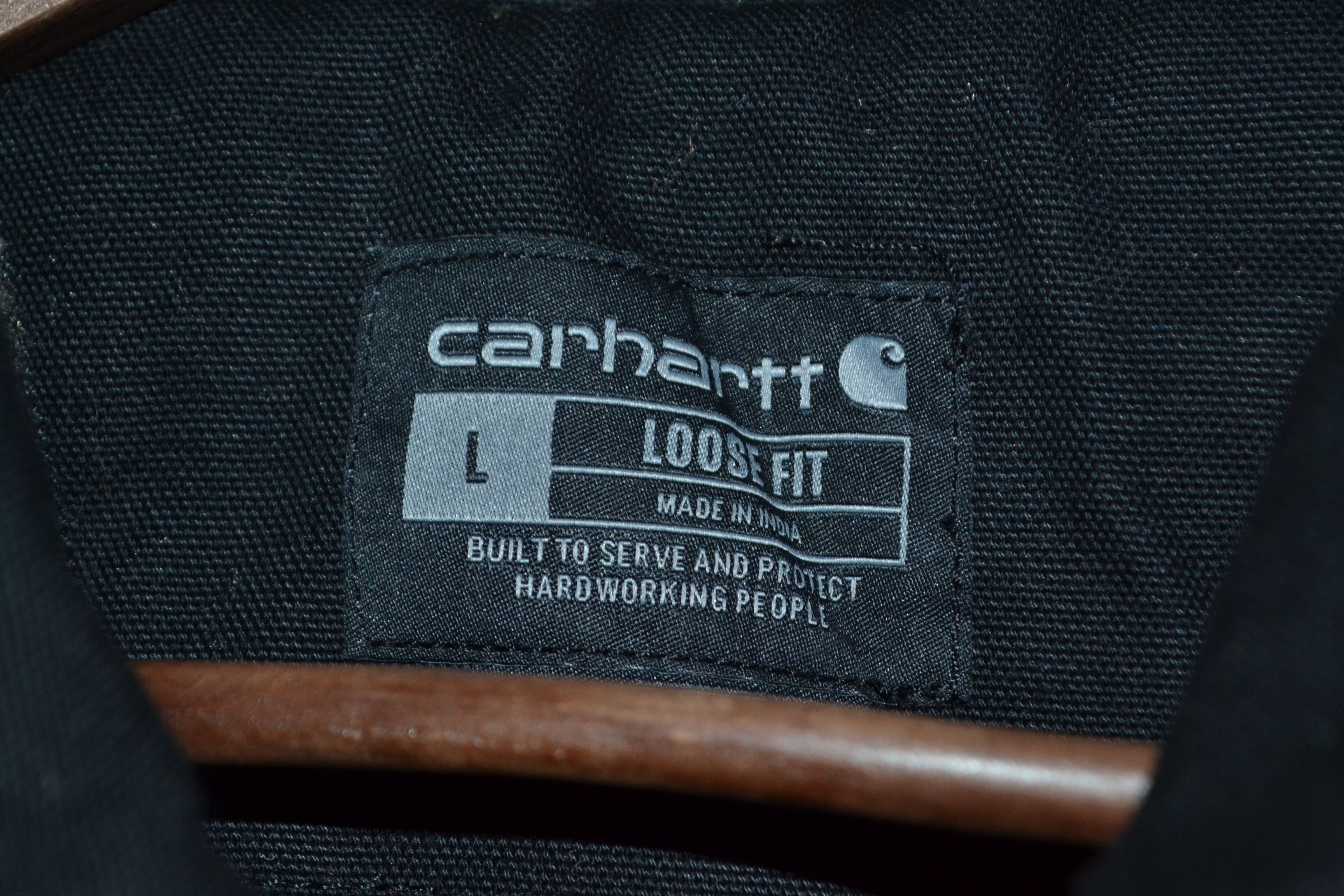 Carhartt Carhartt Men's 104293 Washed Duck Coat Sherpa Lined Black L Size US L / EU 52-54 / 3 - 8 Thumbnail