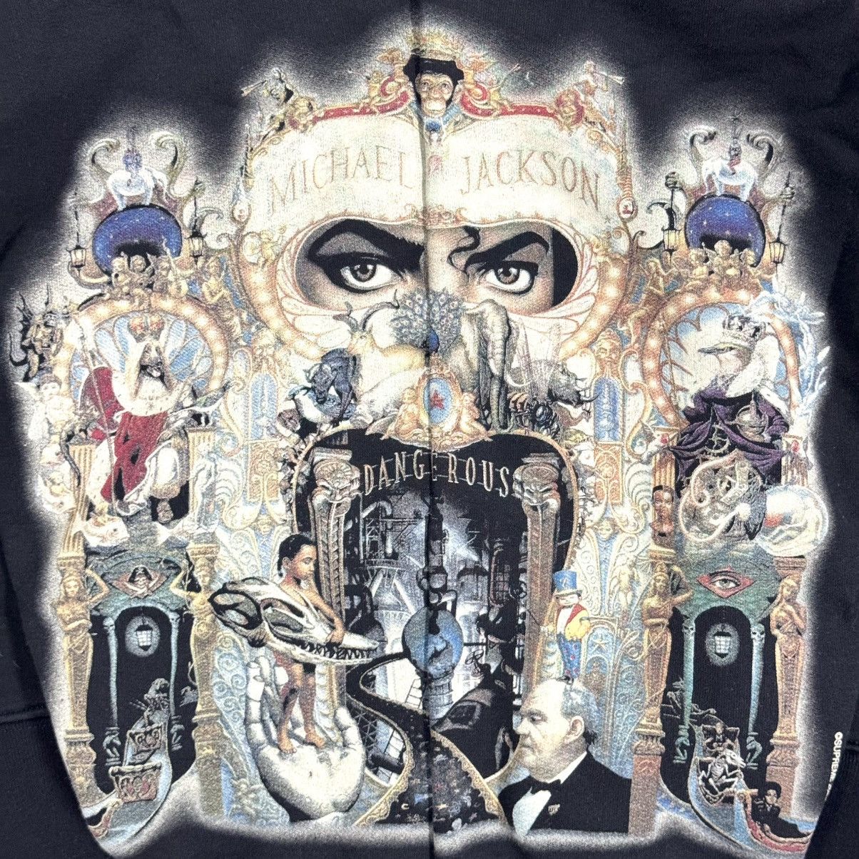 Supreme Supreme Michael Jackson Dangerous Zipped Hoodie Black Size US S / EU 44-46 / 1 - 6 Thumbnail