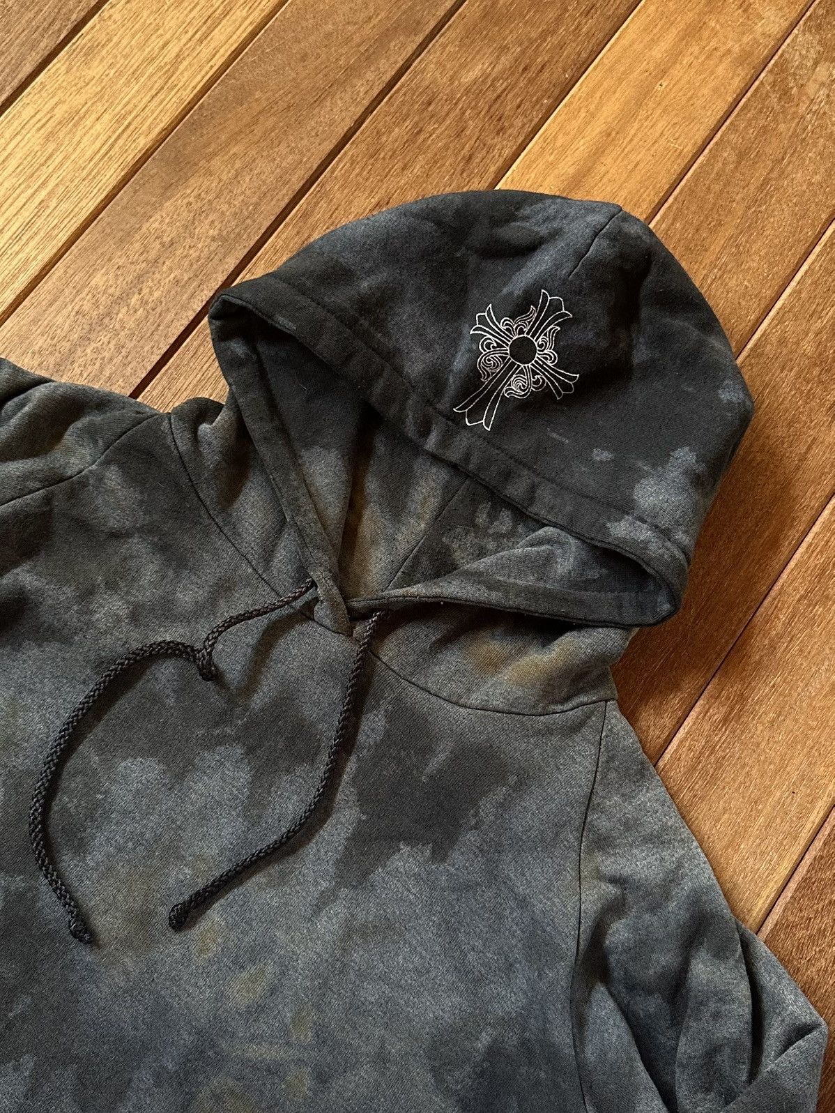 Chrome Hearts Chrome Hearts Vintage Thermal Tie Dye Hoodie Size US M / EU 48-50 / 2 - 4 Thumbnail
