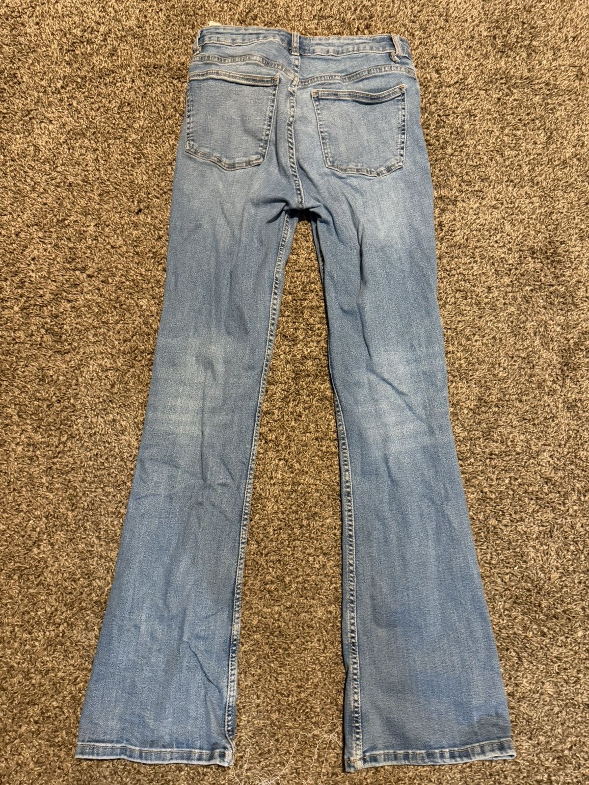 Zara ZARA Light Wash Bootcut Jeans Size 32" / US 10 / IT 46 - 3 Thumbnail