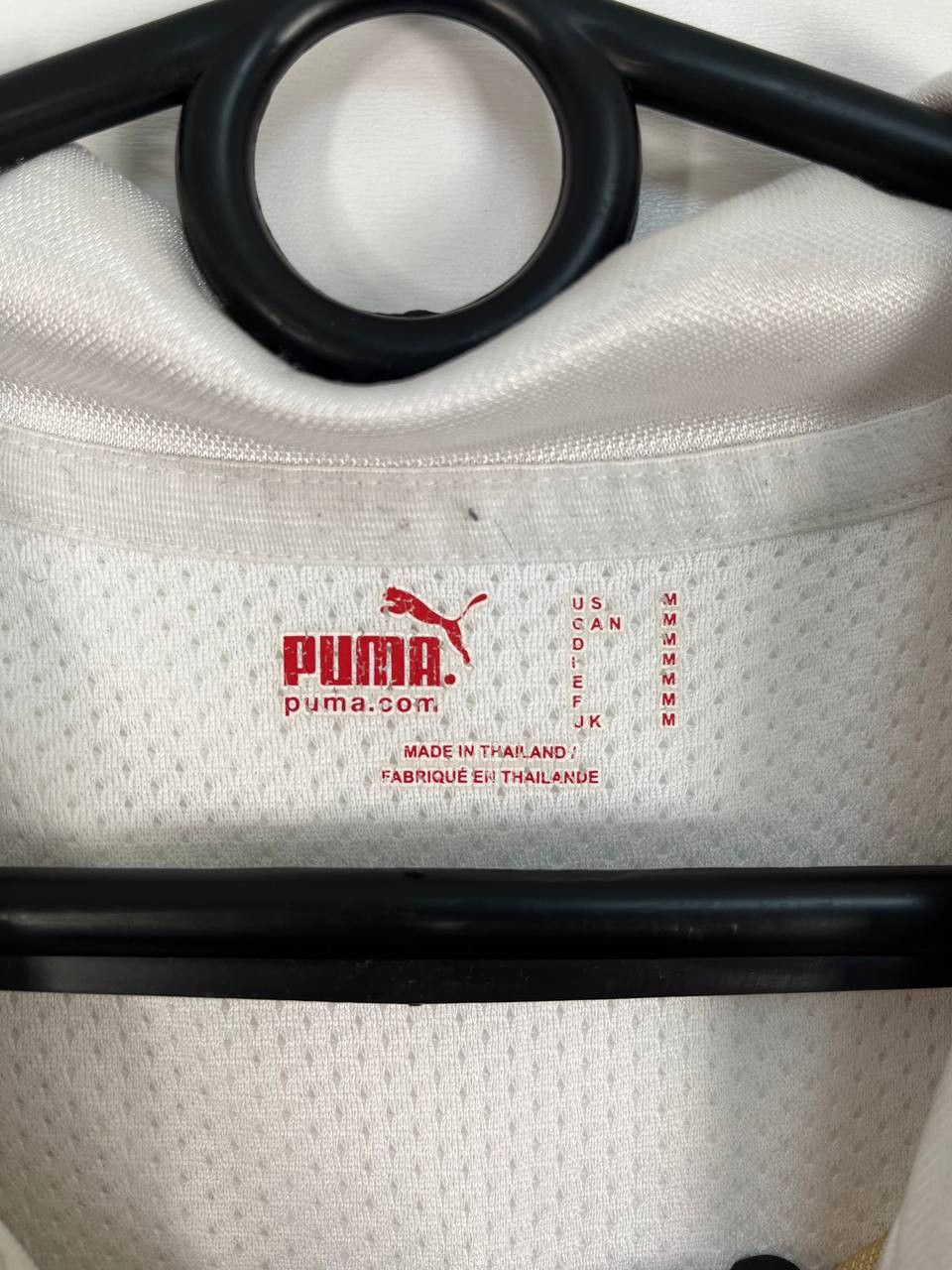 Puma Puma Italy FIGC Football 2007-2009 Shirt White Vintage Sz M Size US M / EU 48-50 / 2 - 2 Thumbnail