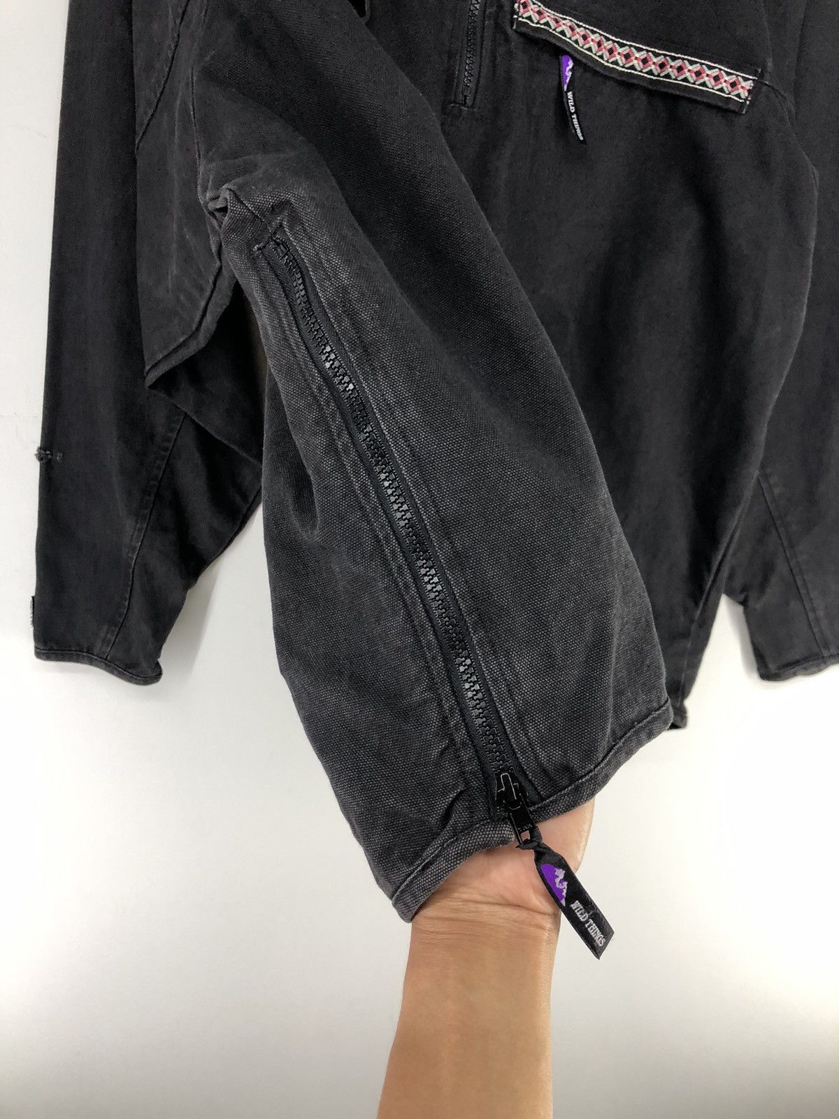 Wild Things Vintage Wild Things Equipment For Climbers Half Zip Jacket Size US M / EU 48-50 / 2 - 9 Thumbnail