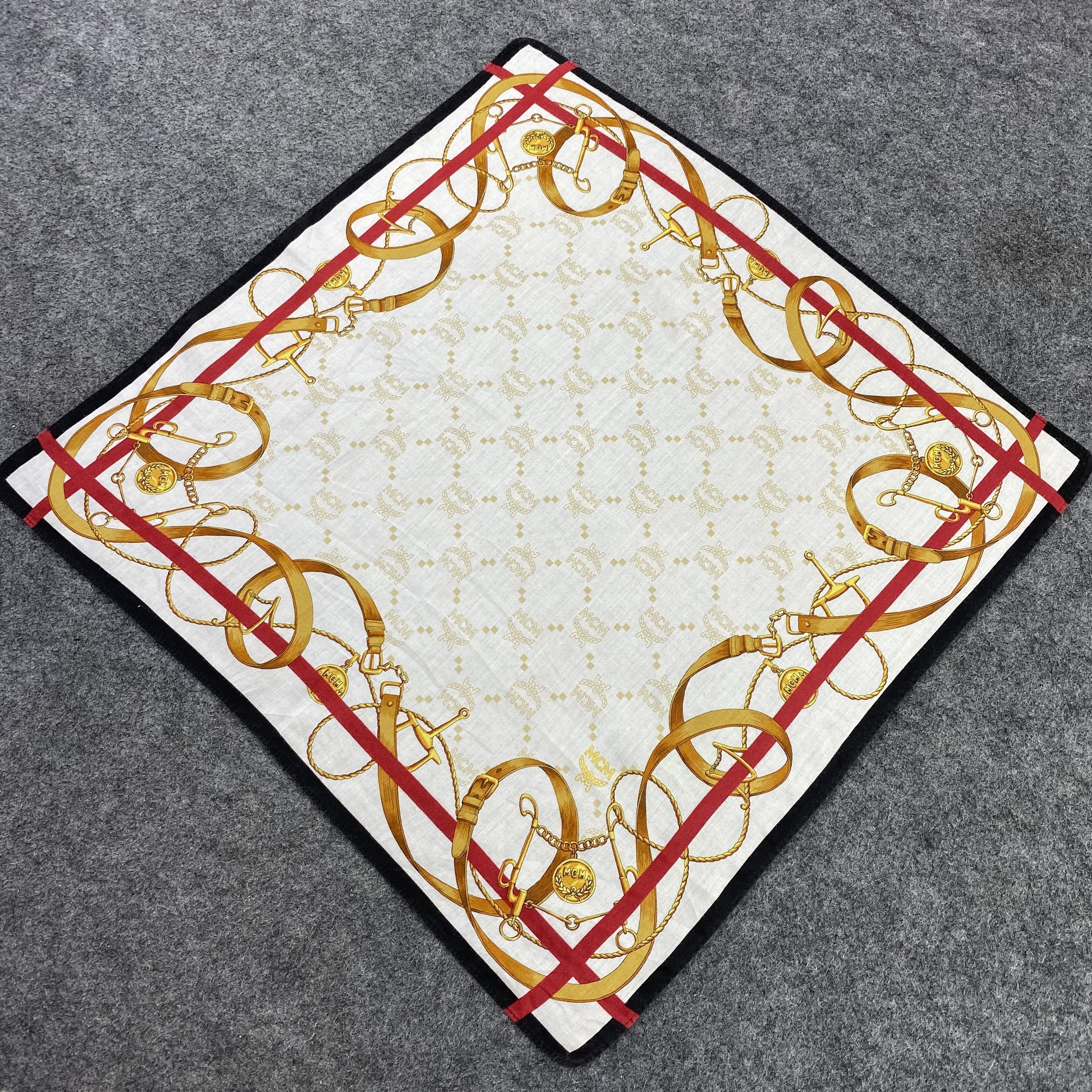 MCM MCM Handkerchief / Bandana / Neckerchief-B673 Size ONE SIZE - 4 Thumbnail