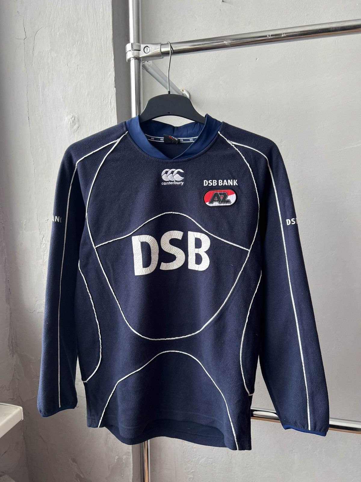 Canterbury of New Zealand 2008/09 AZ ALKMAAR TRAINING SOCCER FOOTBALL FLEECESWEATSHIRT Size US S / EU 44-46 / 1 - 2 Thumbnail