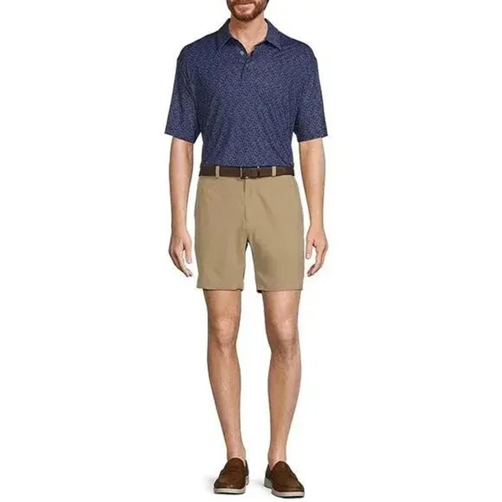 Roundtree & Yorke Roundtree & Yorke Performance Flat Front 8" Ins. Shorts NWT Size US 40 / EU 56 - 3 Thumbnail
