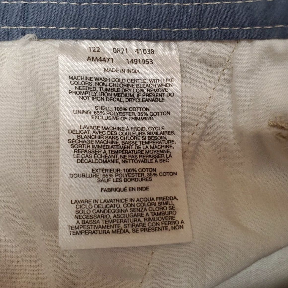 Vintage Columbia Shorts Mens 36 Khaki Light Weight Travel Chinos Outdoors Hiking Casual Beige Cotton Blend Shirt? Size US 36 / EU 52 - 3 Thumbnail