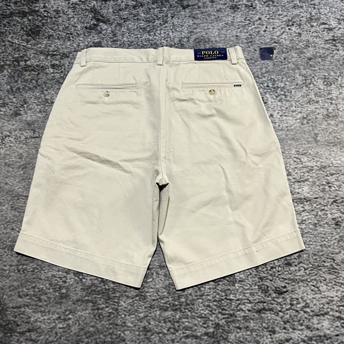 Polo Ralph Lauren Polo Ralph Lauren Chino Classic Fit Shorts Size 31 NEW Size US 31 - 3 Thumbnail