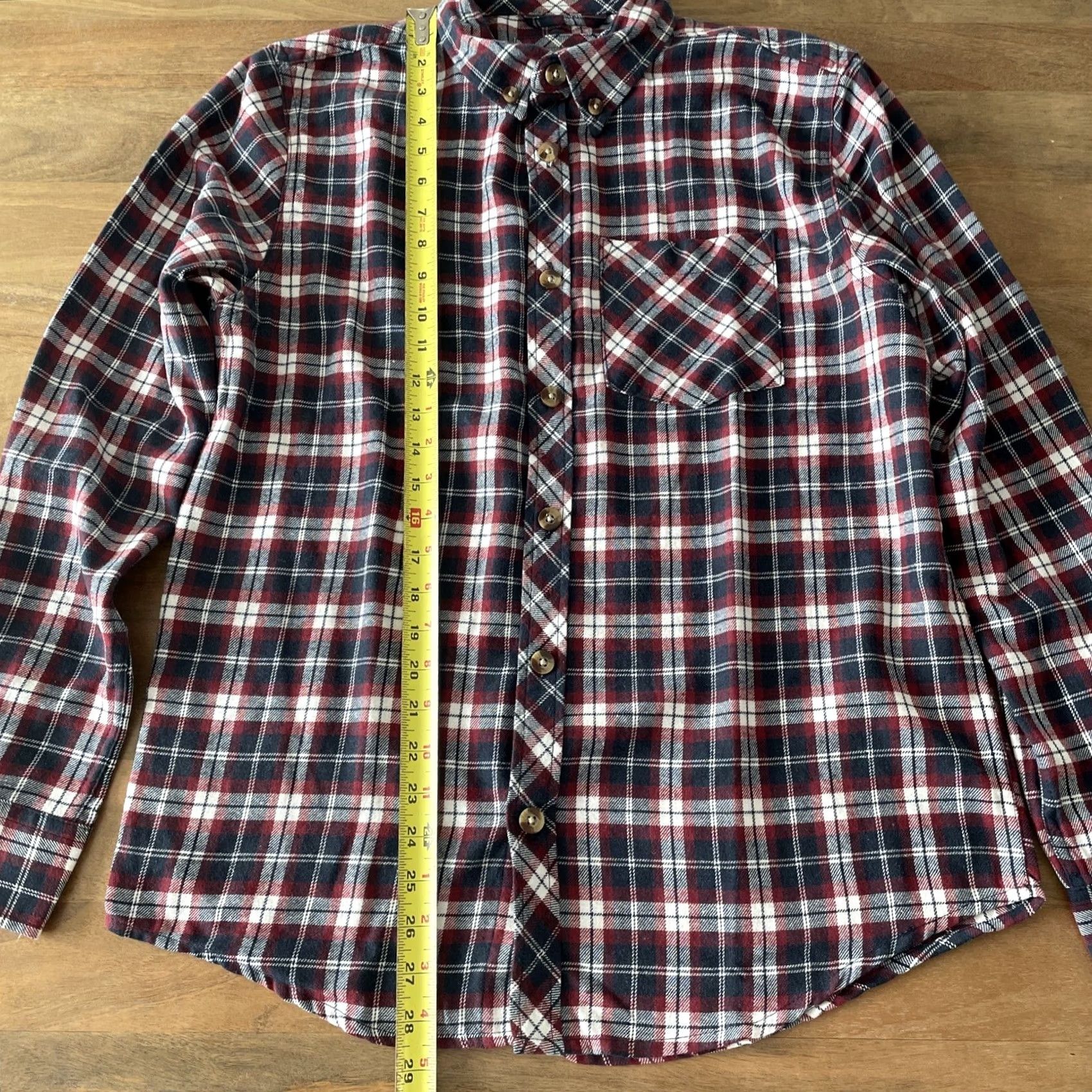 Vintage Berkley Jensen Flannel Shirt Mens S Plaid Longsleeve Button Down Outdoor Casual Workwear 90s Woodsman Chore Pockets Size US S / EU 44-46 / 1 - 6 Thumbnail