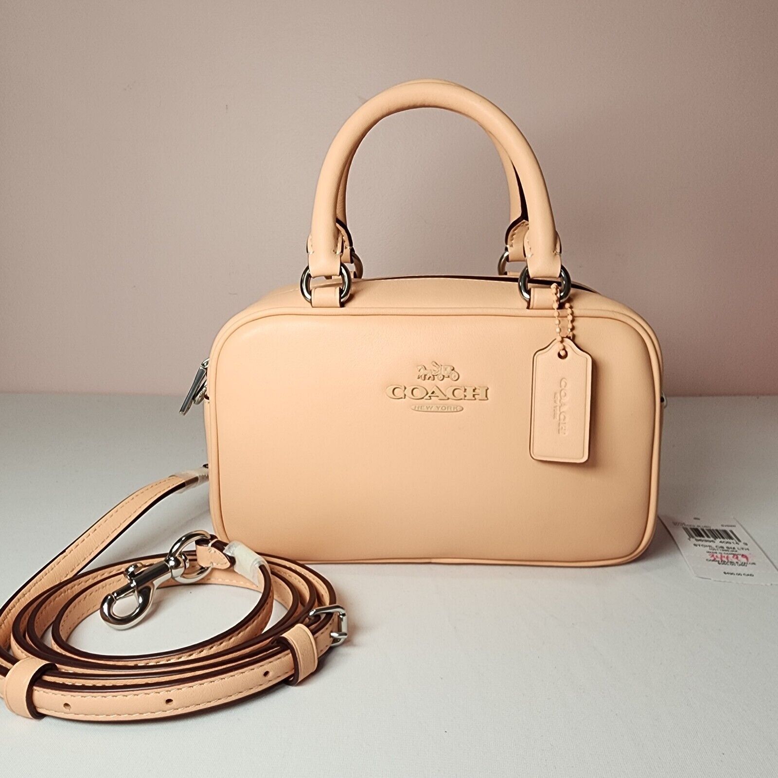 Coach NWT Coach CT776 Satchel Crossbody In Faded Blush Size ONE SIZE - 1 Thumbnail