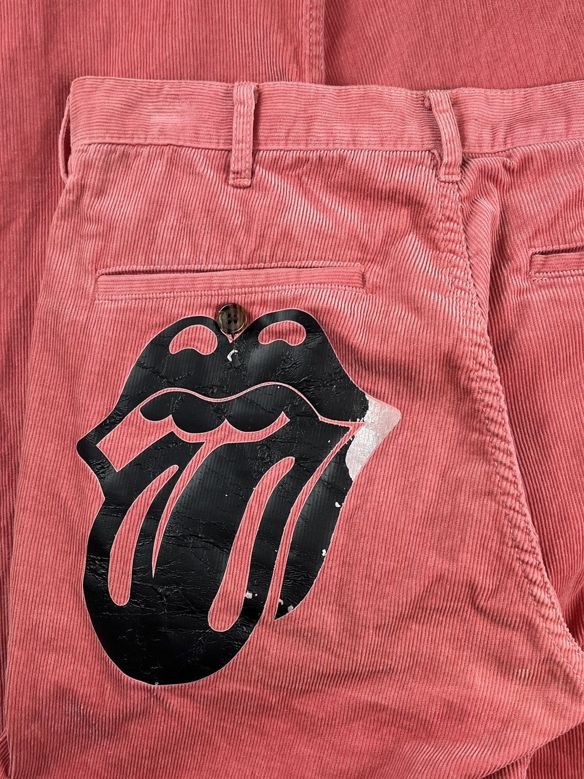 Comme des Garcons Homme Plus × The Rolling Stones SS06 Comme des Garcons Homme Rolling Stones Corduroy Pants Size US 29 - 4 Thumbnail