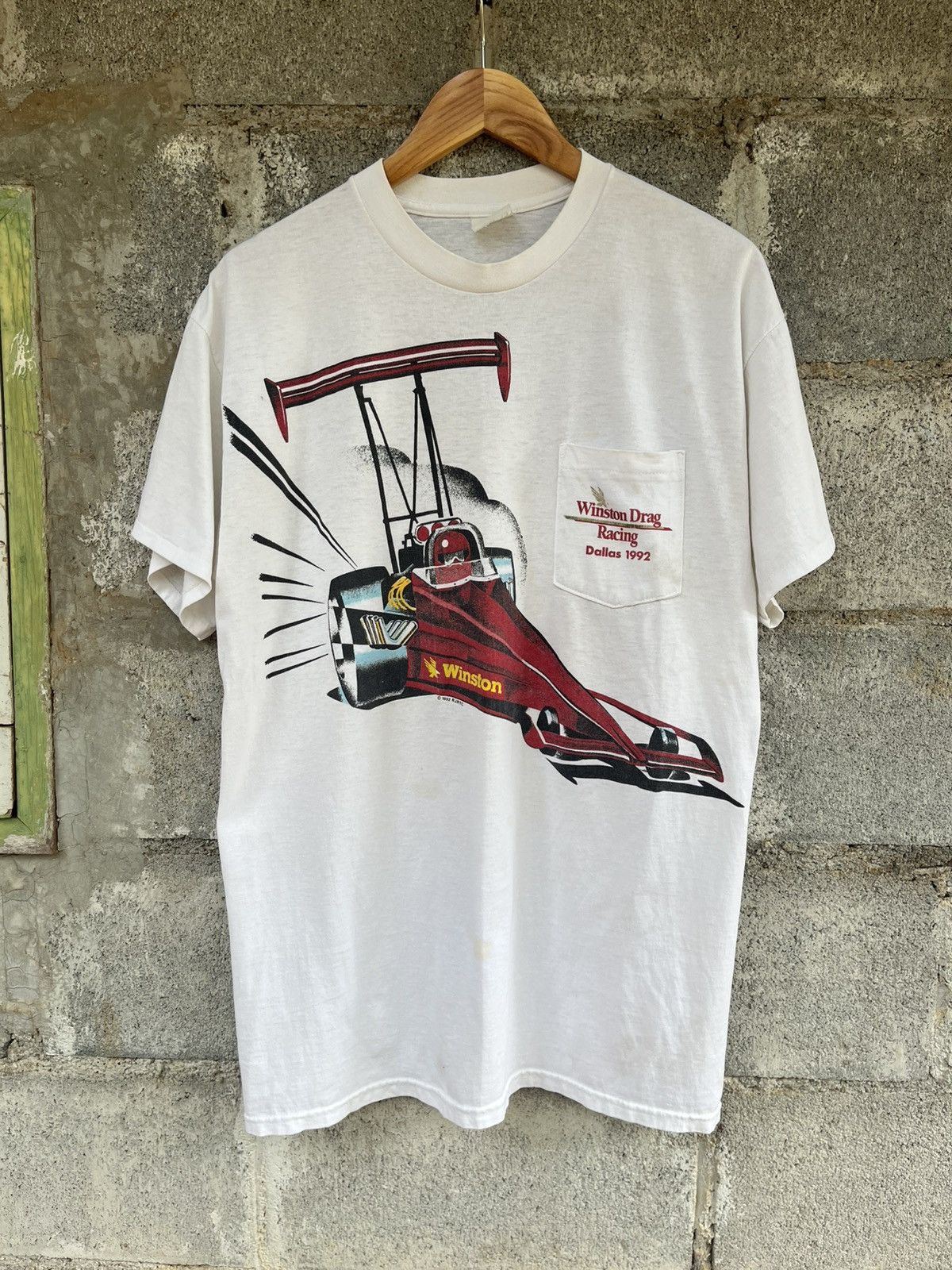 Vintage winston racing tee 1992s’ Size US L / EU 52-54 / 3 - 1 Thumbnail