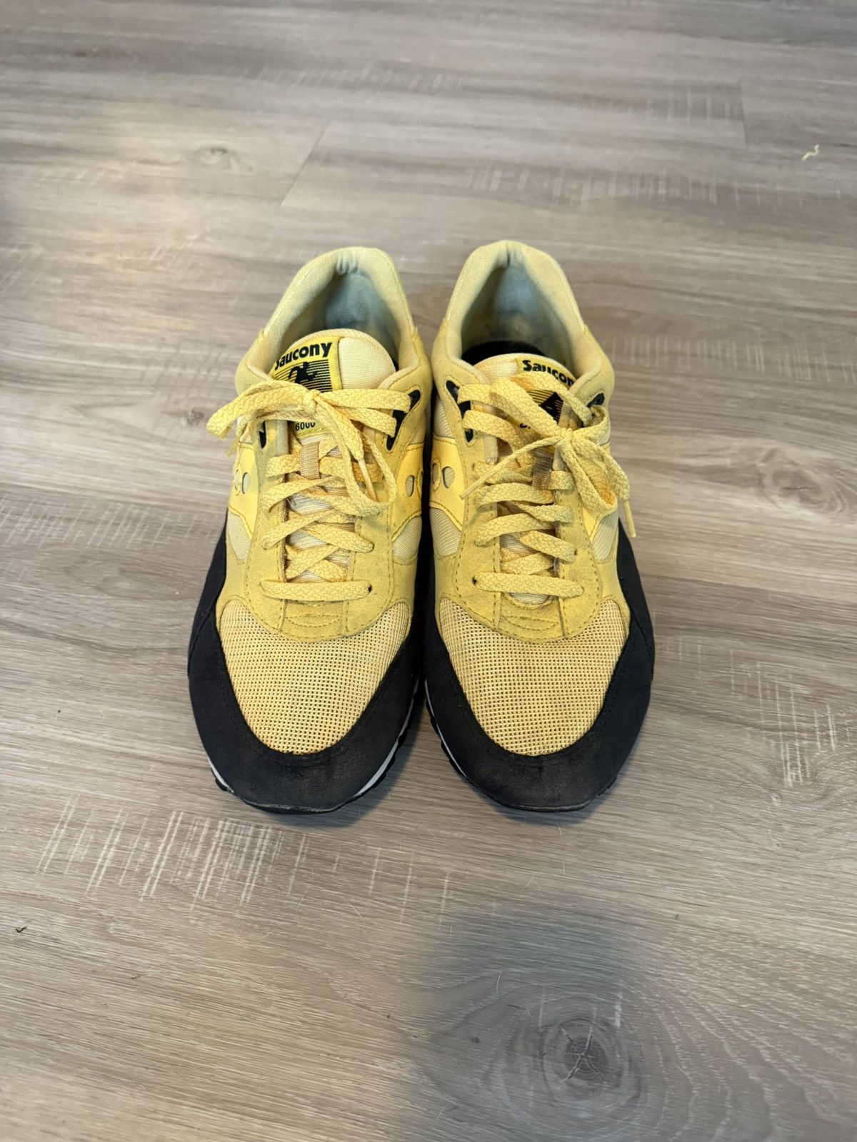Saucony Saucony Shadow 6000 Beta Pack Yellow Size 11.5 Used Size US 11.5 / EU 44-45 - 3 Thumbnail