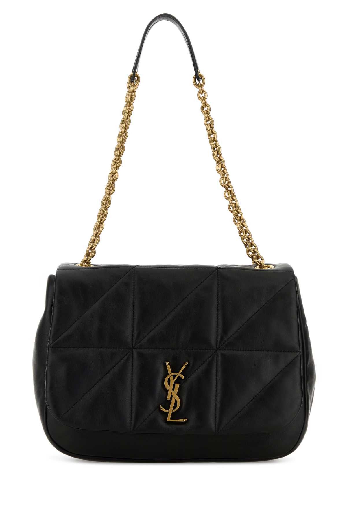 Saint Laurent Paris Black Nappa Leather Medium Jamie 4.3 Shoulder Bag Size ONE SIZE - 1 Thumbnail
