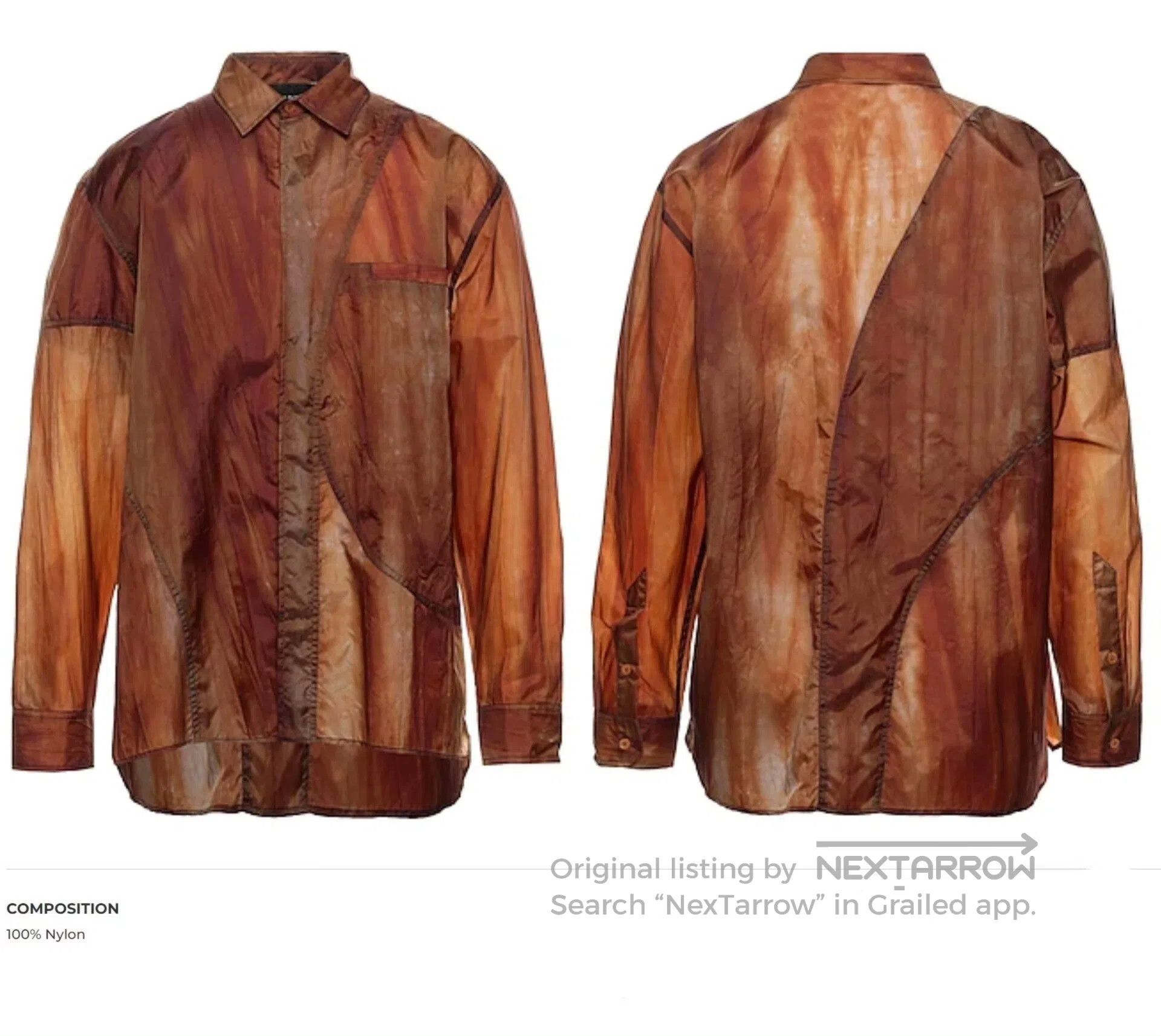 A-COLD-WALL* A-COLD-WALL Marble Print Shirt. Size US XL / EU 56 / 4 - 2 Thumbnail