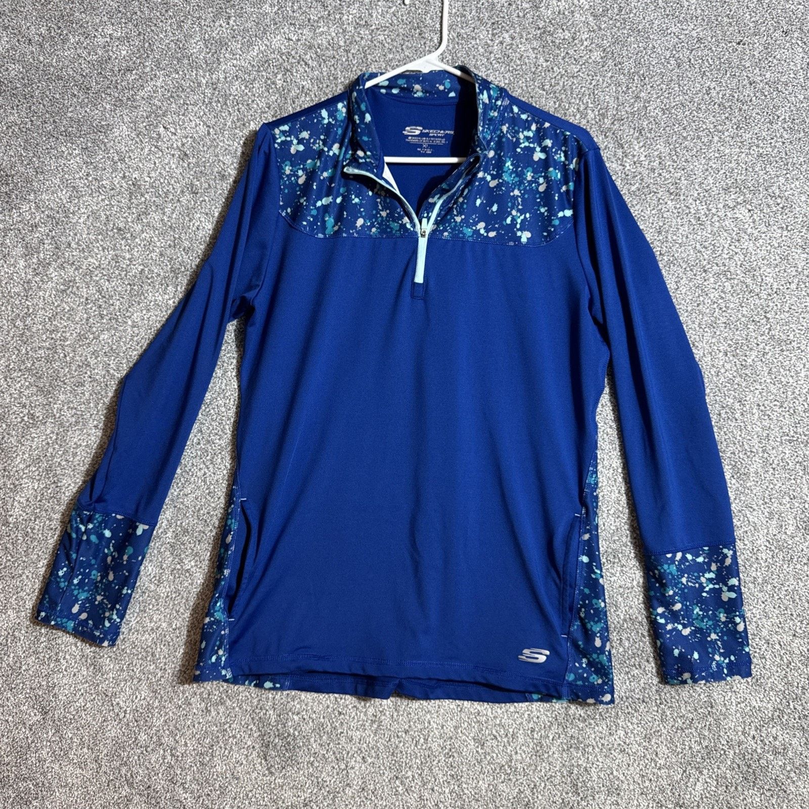 SKECHERS Skechers Sport Pullover Men XL Vintage Y2K Abstract Splatter Size US XL / EU 56 / 4 - 1 Thumbnail