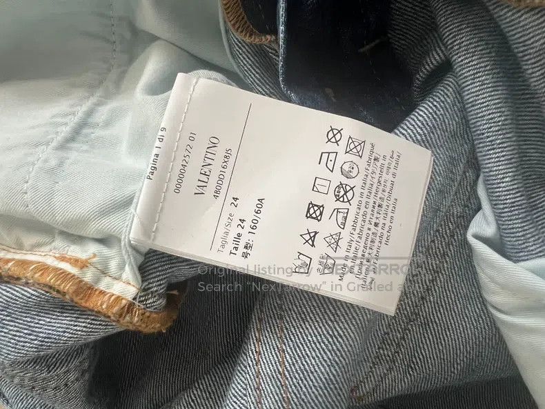 Valentino Valentino Daddy jeans Size 40" / US 18 - 9 Thumbnail