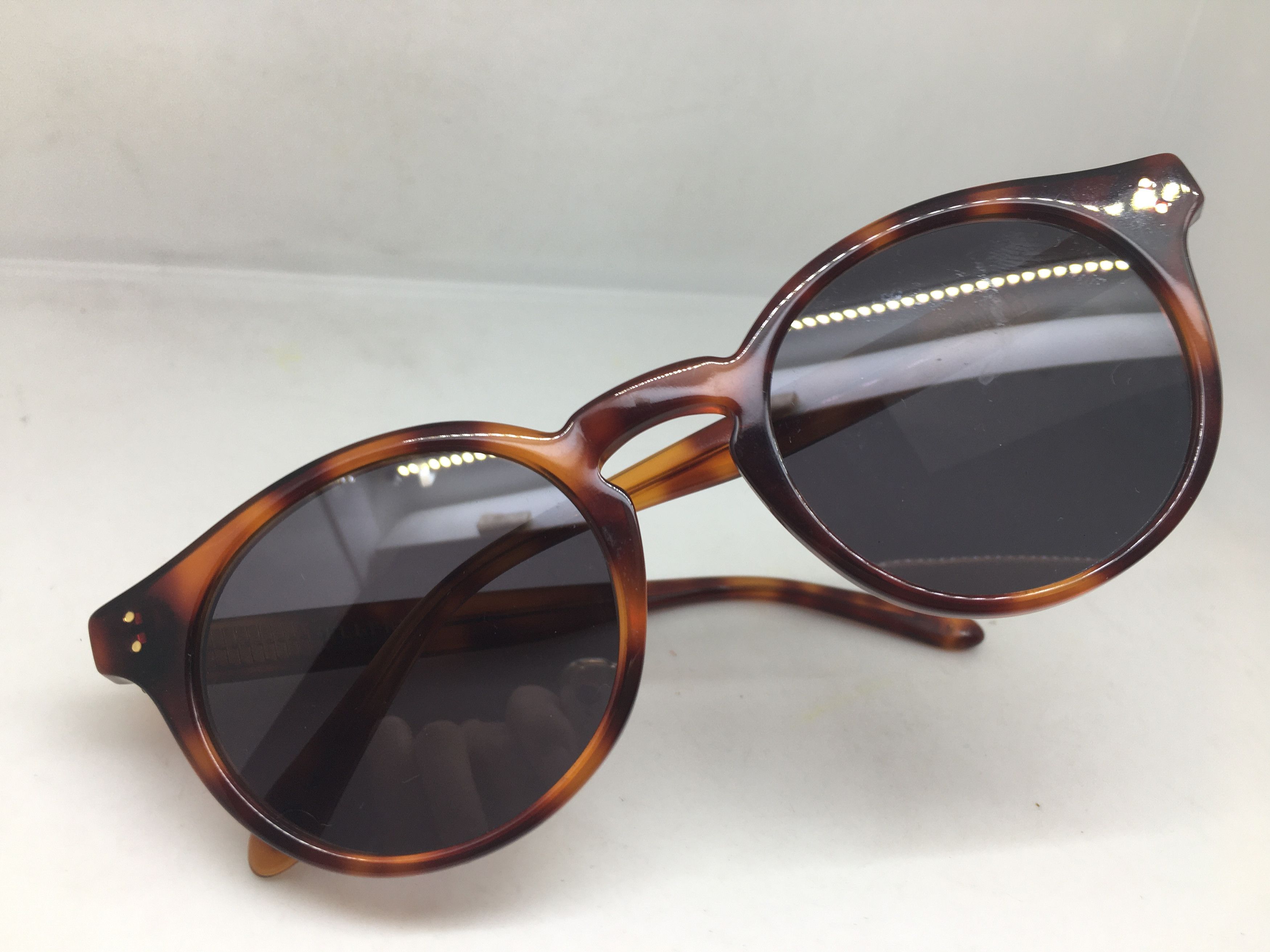 Other Ellery Handmade Tortoise ARTSTOCRST Round Sunglasses Size ONE SIZE - 6 Thumbnail