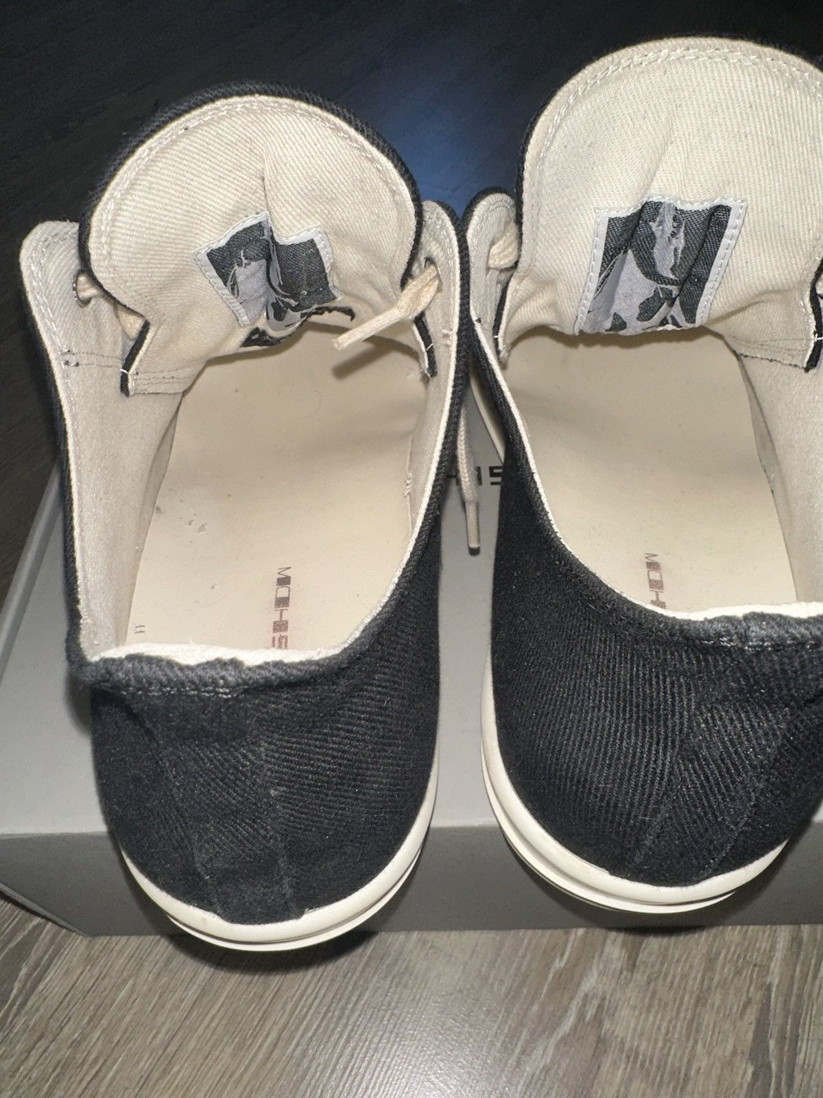 Rick Owens Drkshdw Rick Owens DRKSHDW Scarpe Denim Trainers Size US 9 / EU 42 - 6 Thumbnail