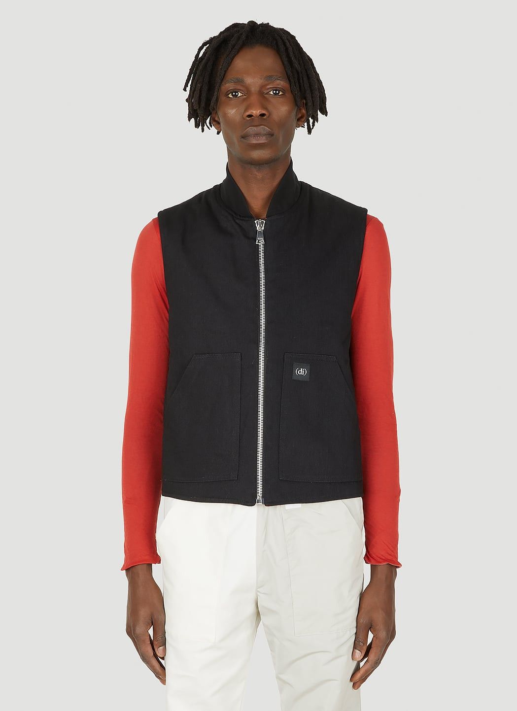 (di)vision Workwear Denim Vest Jacket Size US XS / EU 42 / 0 - 1 Thumbnail