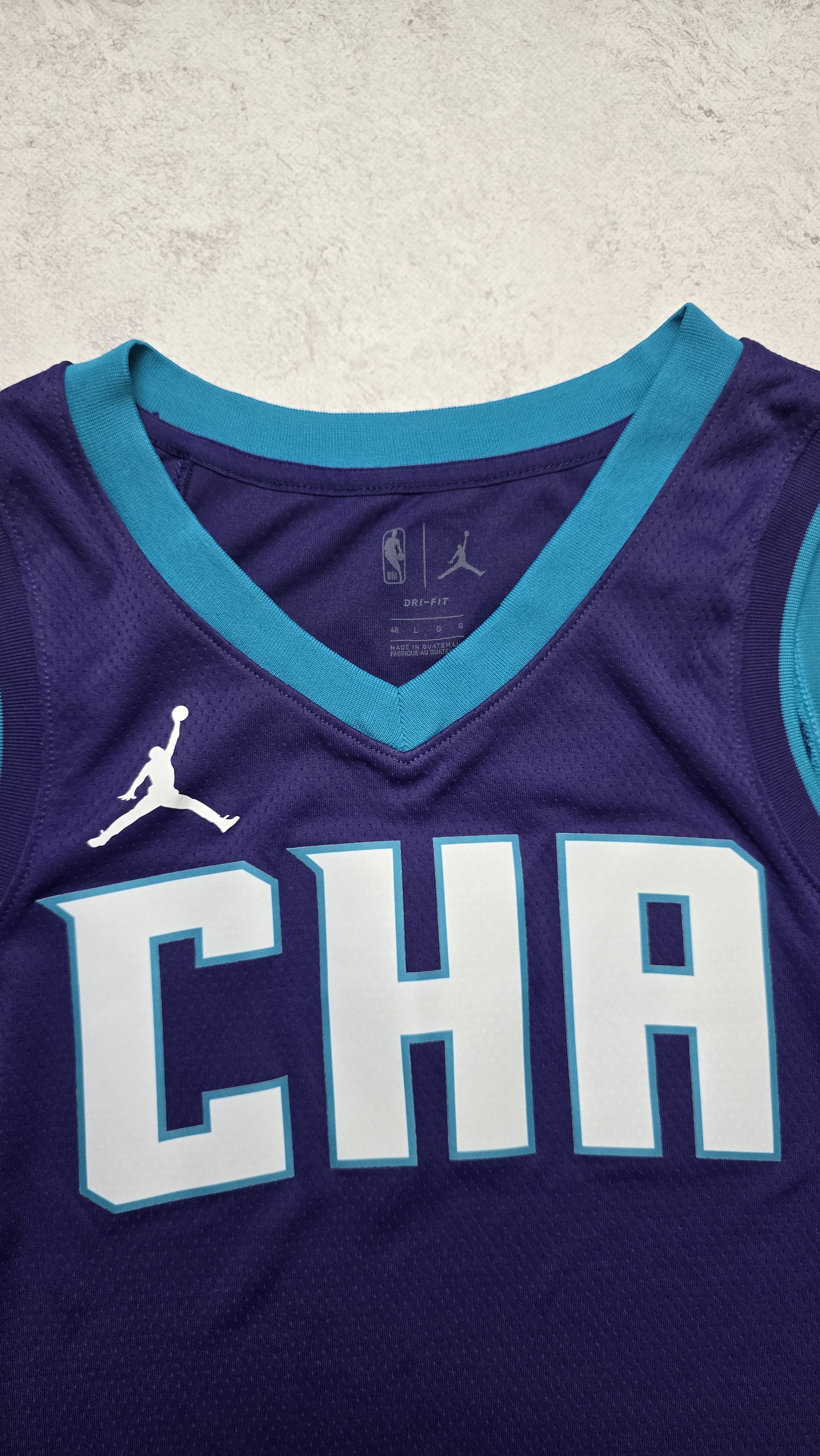 Nike Charlotte Hornets Jordan Brand Statement Swingman Jersey Size US L / EU 52-54 / 3 - 5 Thumbnail