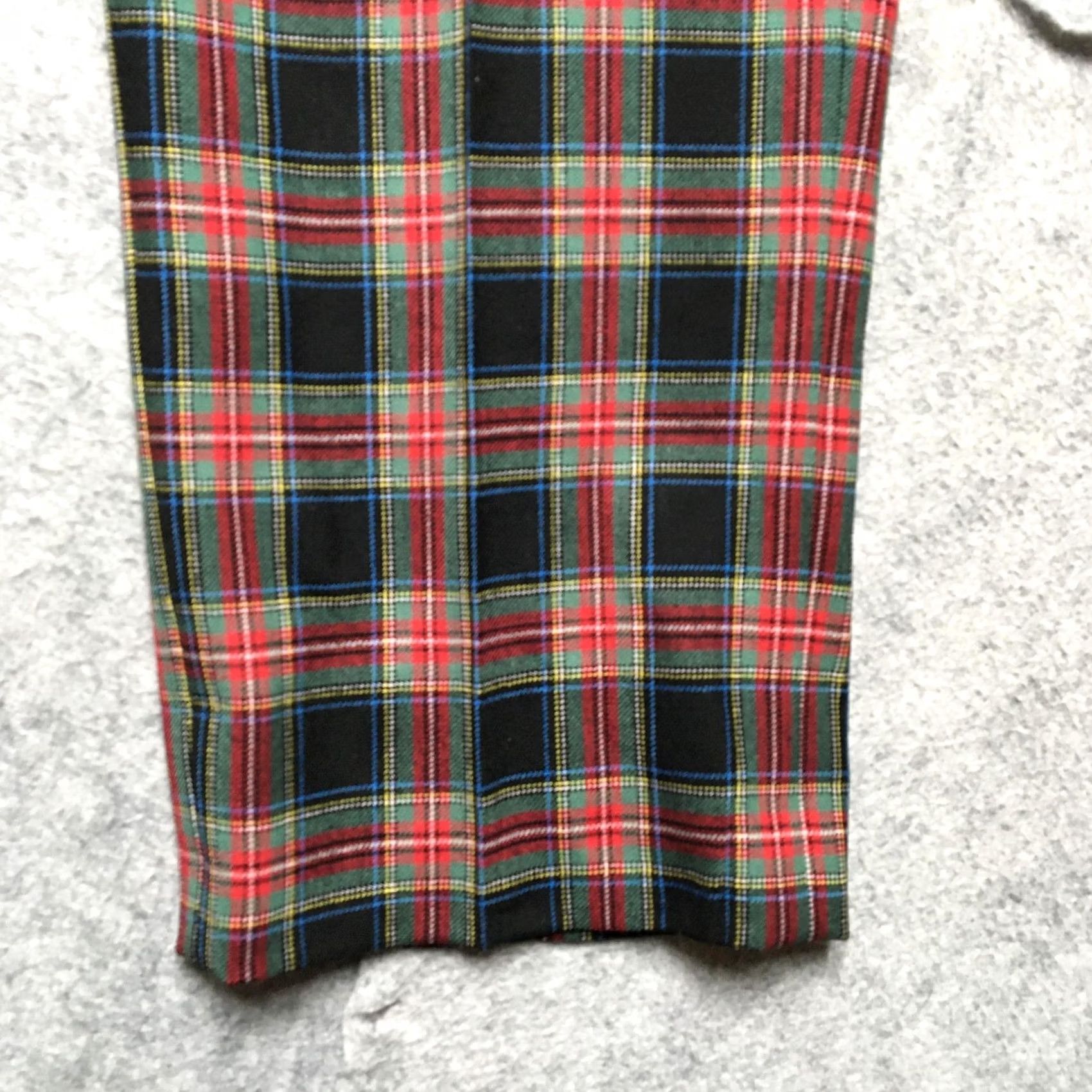 Brooks Brothers Brooks Brothers Pants Regent Fit Mens 34x32 Plaid Tartan Flat Front Red Green Multicolor Dress Pants Mens Front Zip Size US 34 / EU 50 - 2 Thumbnail