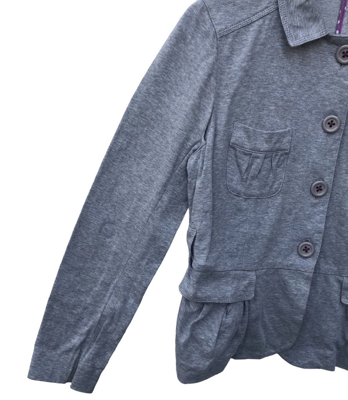 Sonia Rykiel Sonia Rykiel Grey Multipocket Coat Size M / US 6-8 / IT 42-44 - 5 Thumbnail