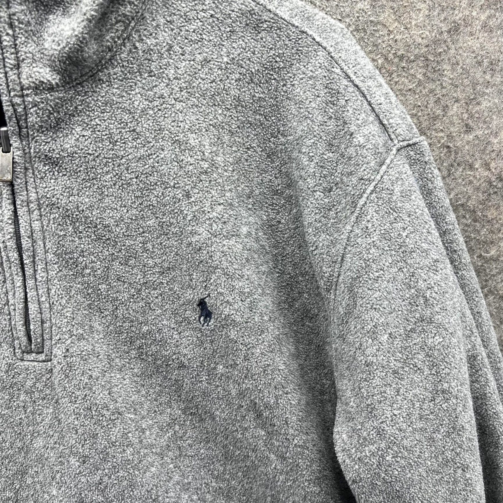 Polo Ralph Lauren Polo Golf Ralph Lauren Windbreaker Jacket Mens L Gray Reversible 1/4 Zip Polo Golf Surf Casual Sports Mens Size US L / EU 52-54 / 3 - 7 Thumbnail