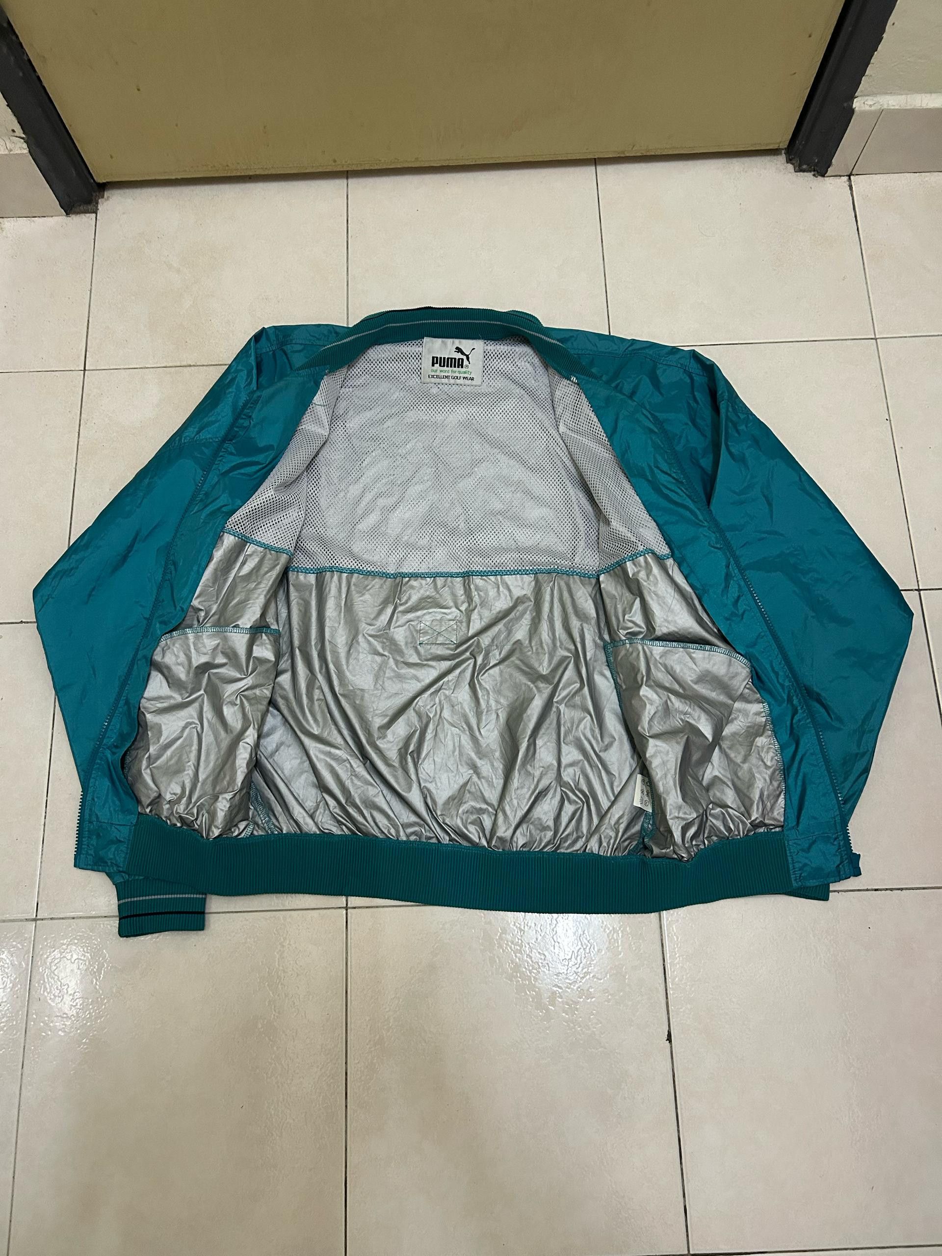 Puma 💥90s💥 Puma Excellent Golf Wear Windbreaker Size US L / EU 52-54 / 3 - 7 Thumbnail