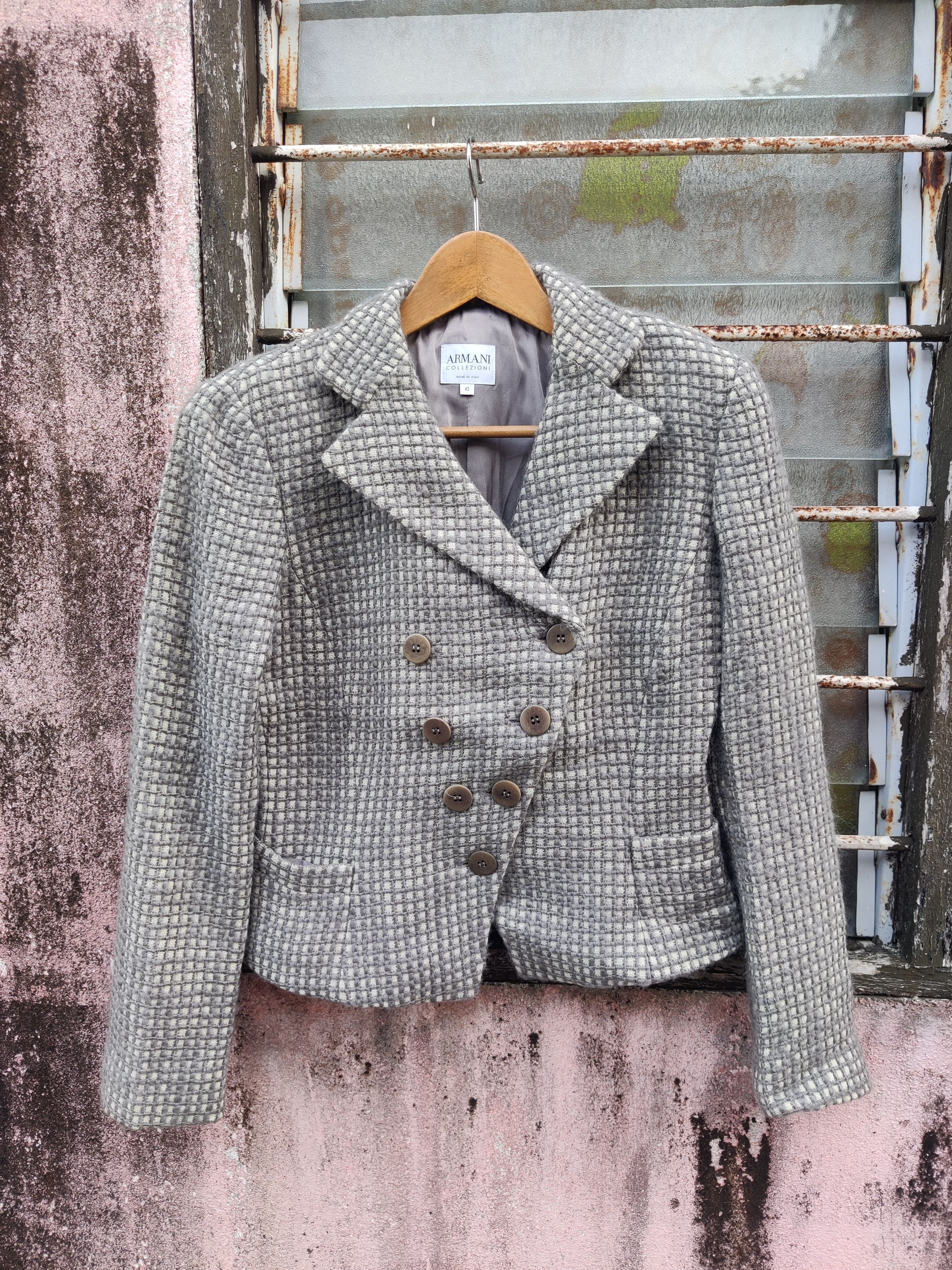 🔥Best Offer🔥 Armani Collezioni Italy Tweed Jacket