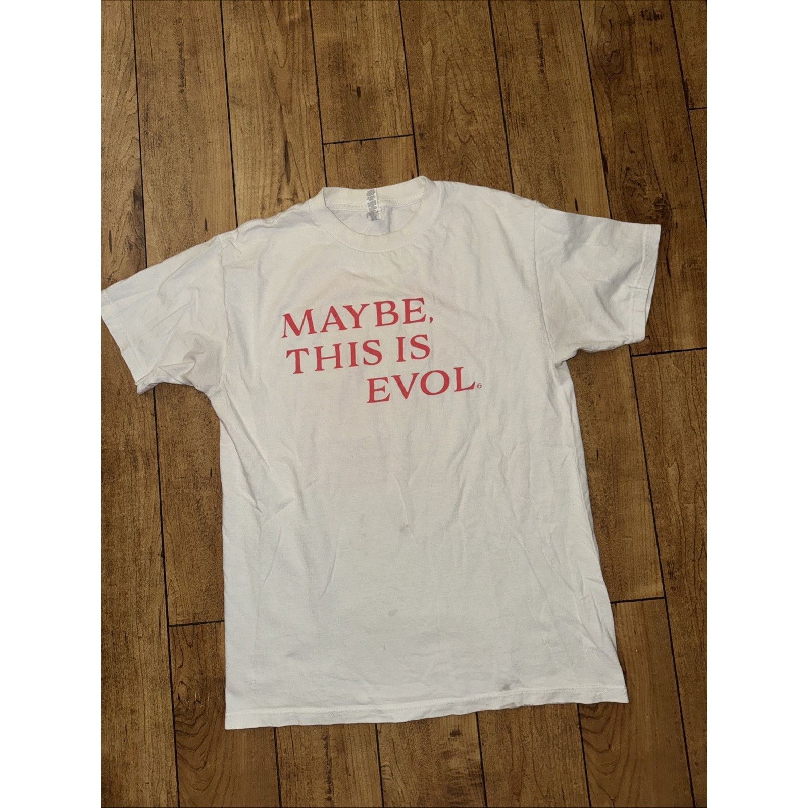 Band Tees × Vintage Chucky T-Shirt Maybe This Is Evol 6 White M 19x26 Movie Tee Size US M / EU 48-50 / 2 - 2 Thumbnail