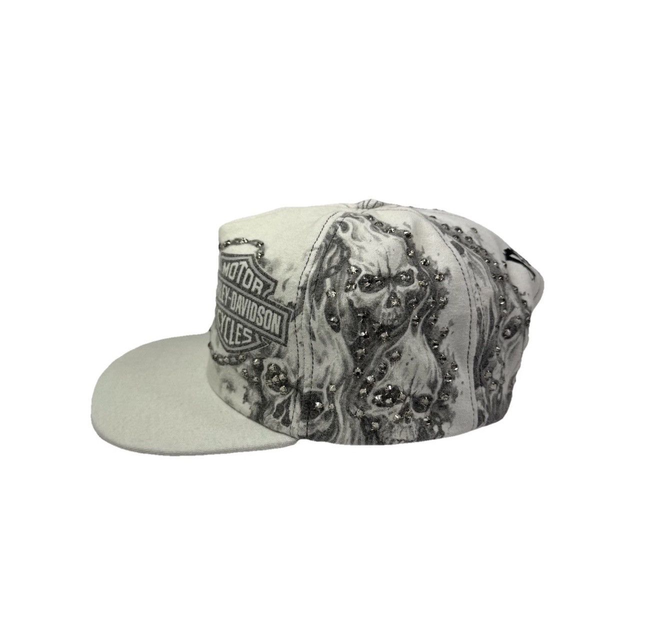 Bossi Sportswear BOSSI HARLEY DAVIDSON 1/1 RHINESTONE VINTAGE CAP Size ONE SIZE - 1 Thumbnail