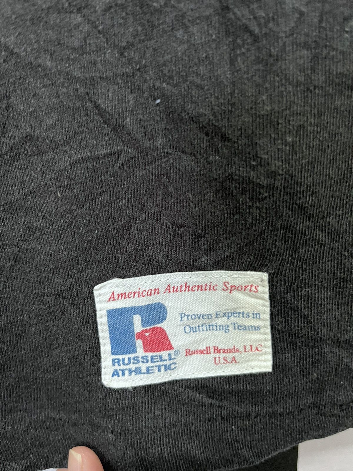Russell Athletic × Vintage Vintage 80s Russell Athletic Logo USA Made tee Size US M / EU 48-50 / 2 - 3 Thumbnail